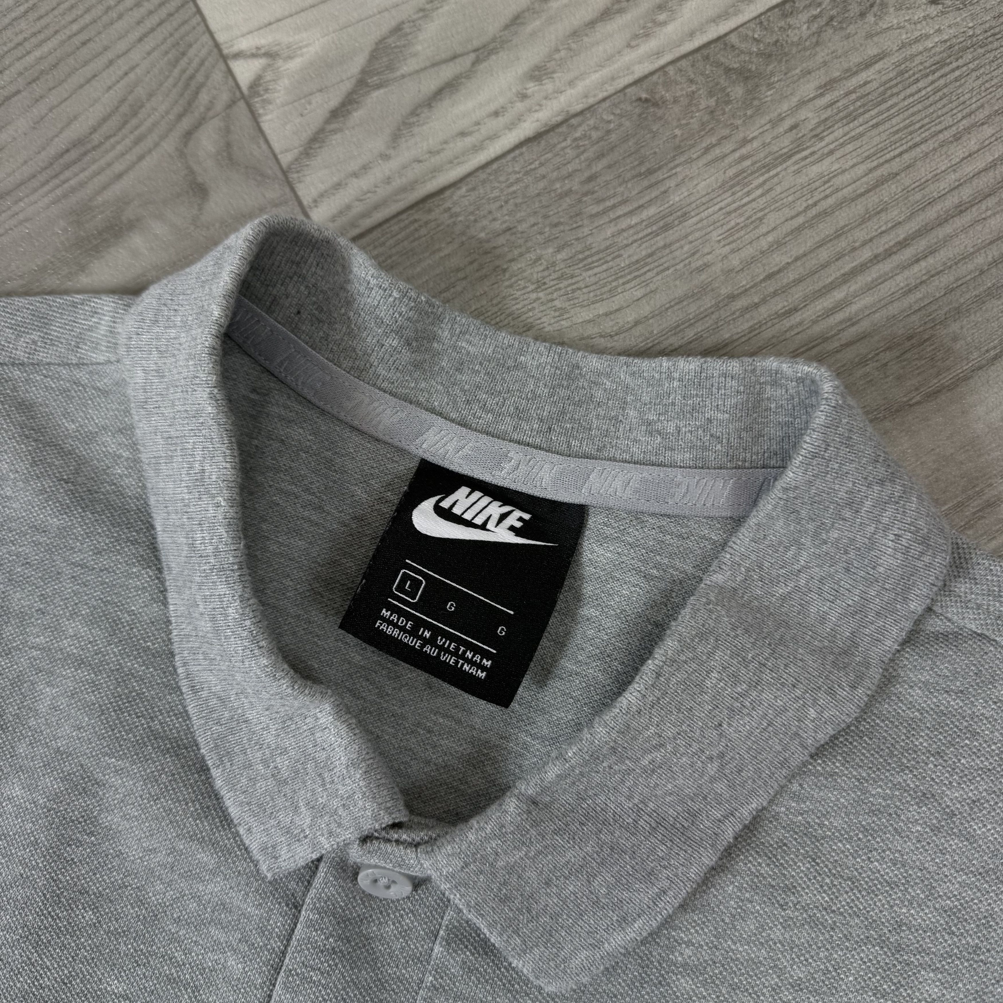 Nike Nike NSW Grey Polo Tee Shirt L Size US L / EU 52-54 / 3 - 7 Thumbnail