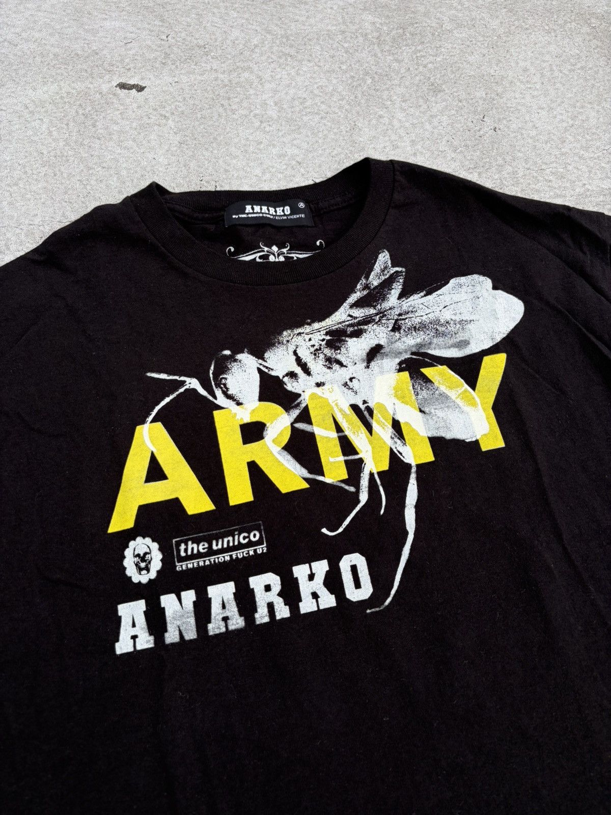Other The unico army mosquito graphic print t shirt black medium Size US M / EU 48-50 / 2 - 2 Thumbnail