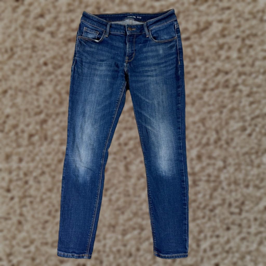 Old Navy Old Navy Jeans Womens 6 S Blue Denim Super Skinny Mid Rise 26x26 Rockstar Size 28" / US 6 / IT 42 - 1 Thumbnail