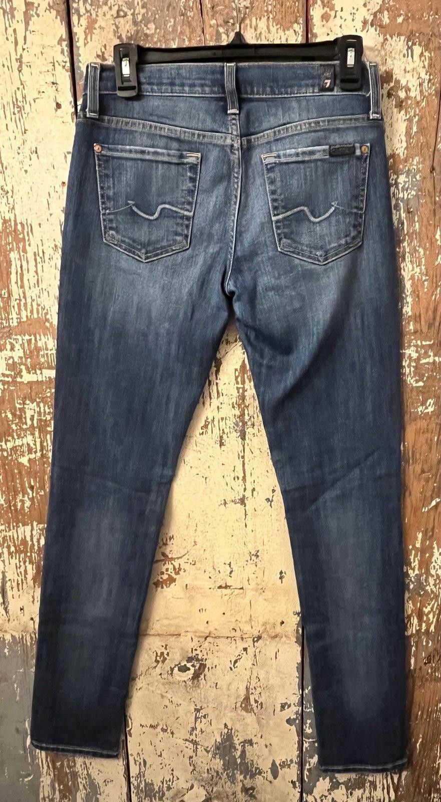 7 For All Mankind 7 For All Mankind Roxanne mid-rise slim-cut jeans size 26 Size 26" / US 2 / IT 38 - 3 Thumbnail