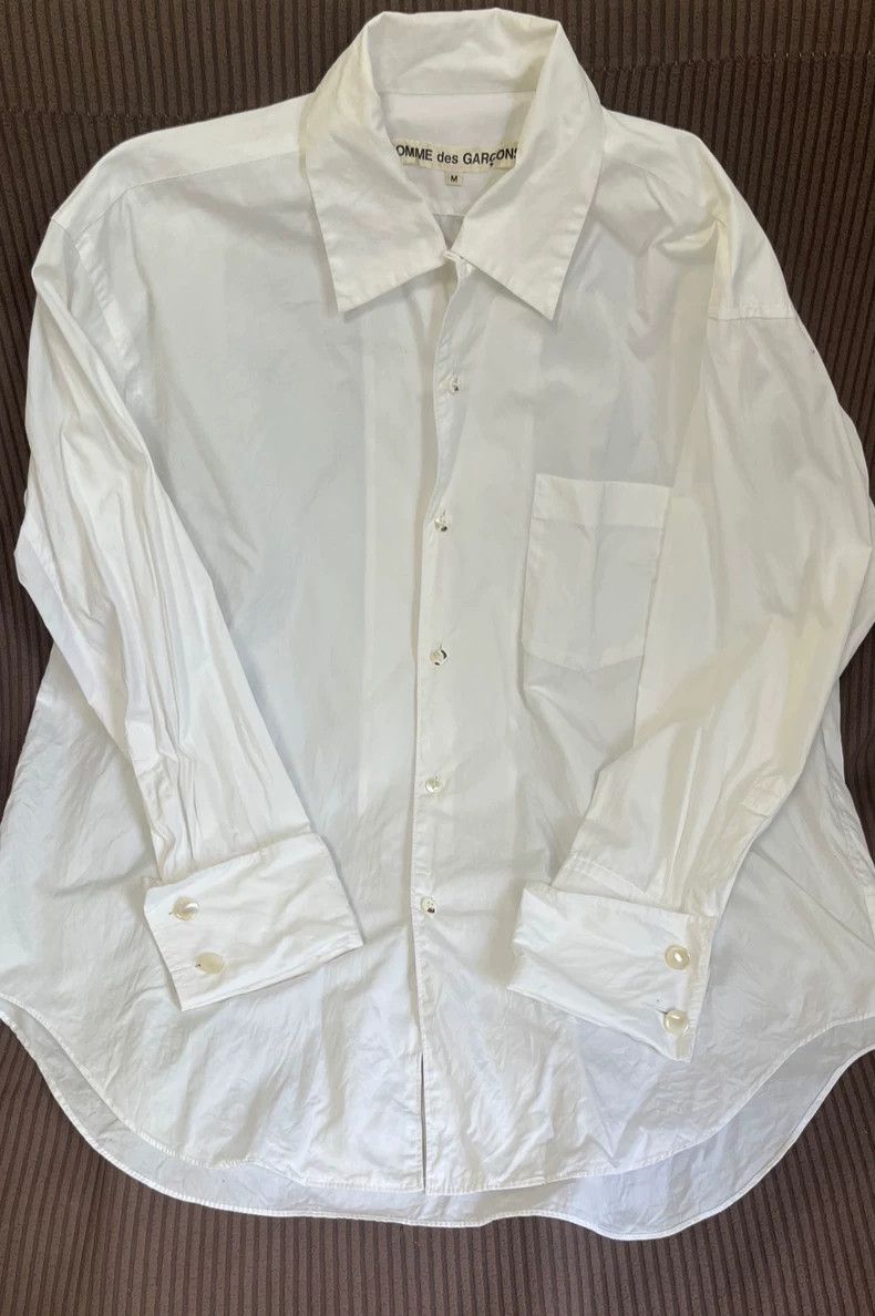 Comme des Garcons Comme Des Garcons Main Line White Shirt Size M / US 6-8 / IT 42-44 - 1 Thumbnail