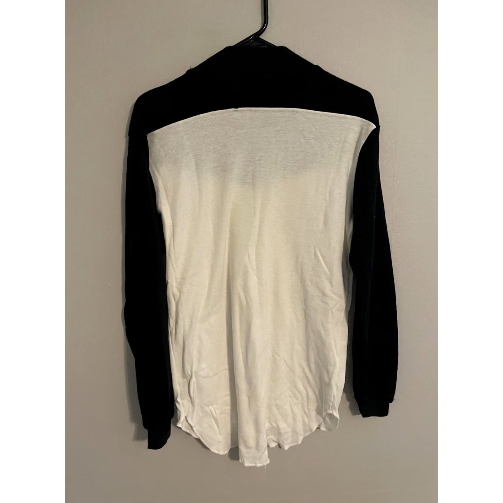 Mizuno VINTAGE Mizuno Baseball Shirt Adult Large Black/White Raglan Made in USA Mens Size US L / EU 52-54 / 3 - 4 Thumbnail