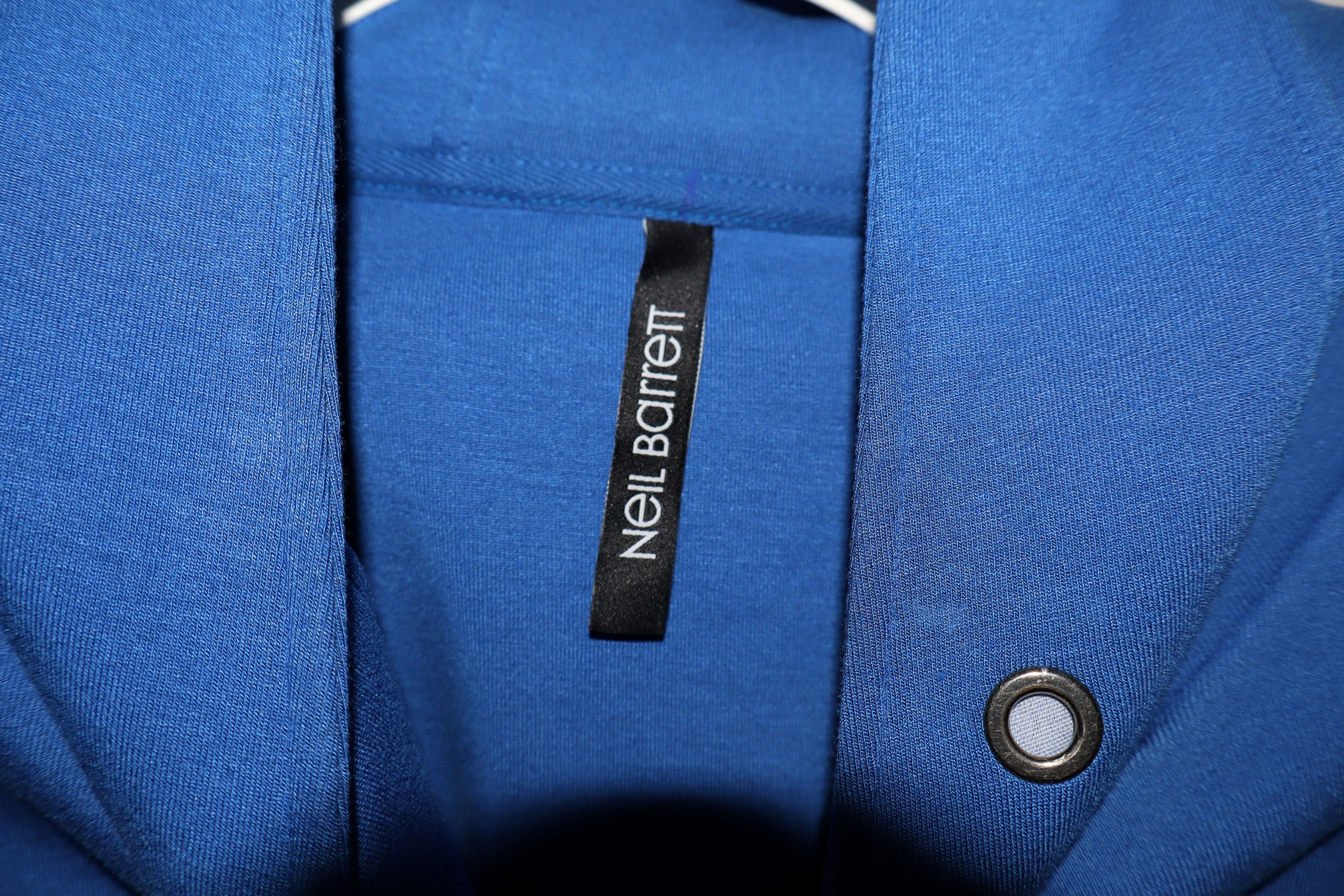 Neil Barrett Modernist neoprene hoodie Size US M / EU 48-50 / 2 - 9 Thumbnail