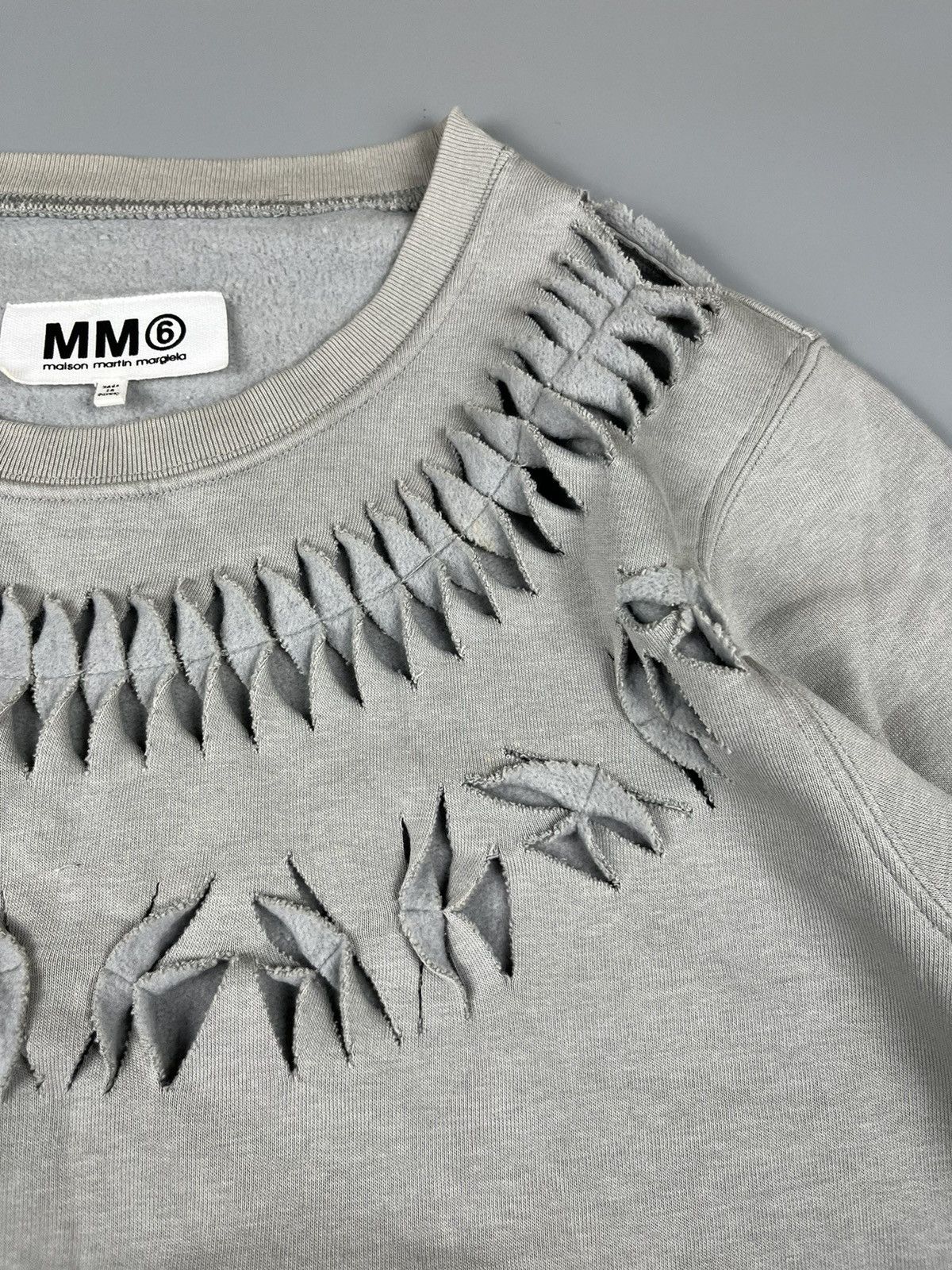 Maison Margiela Mm6 - AW/12 Ripped Sweat Shirt Size S / US 4 / IT 40 - 6 Thumbnail