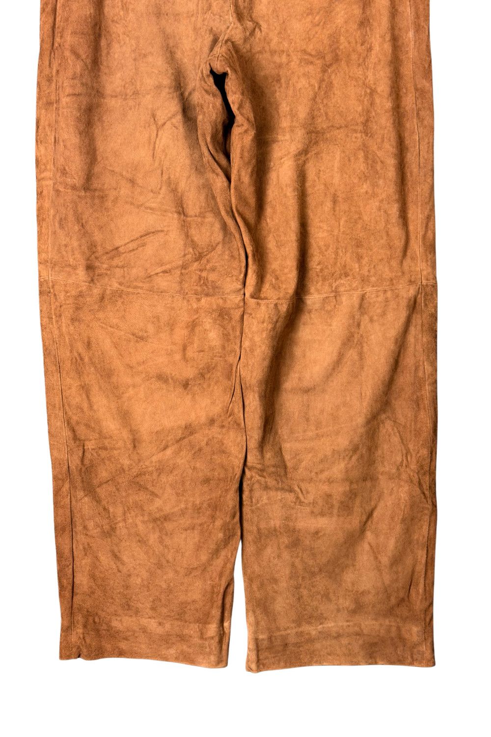 Vintage 1970s Ralph Lauren USA Suede Leather Trousers image 10