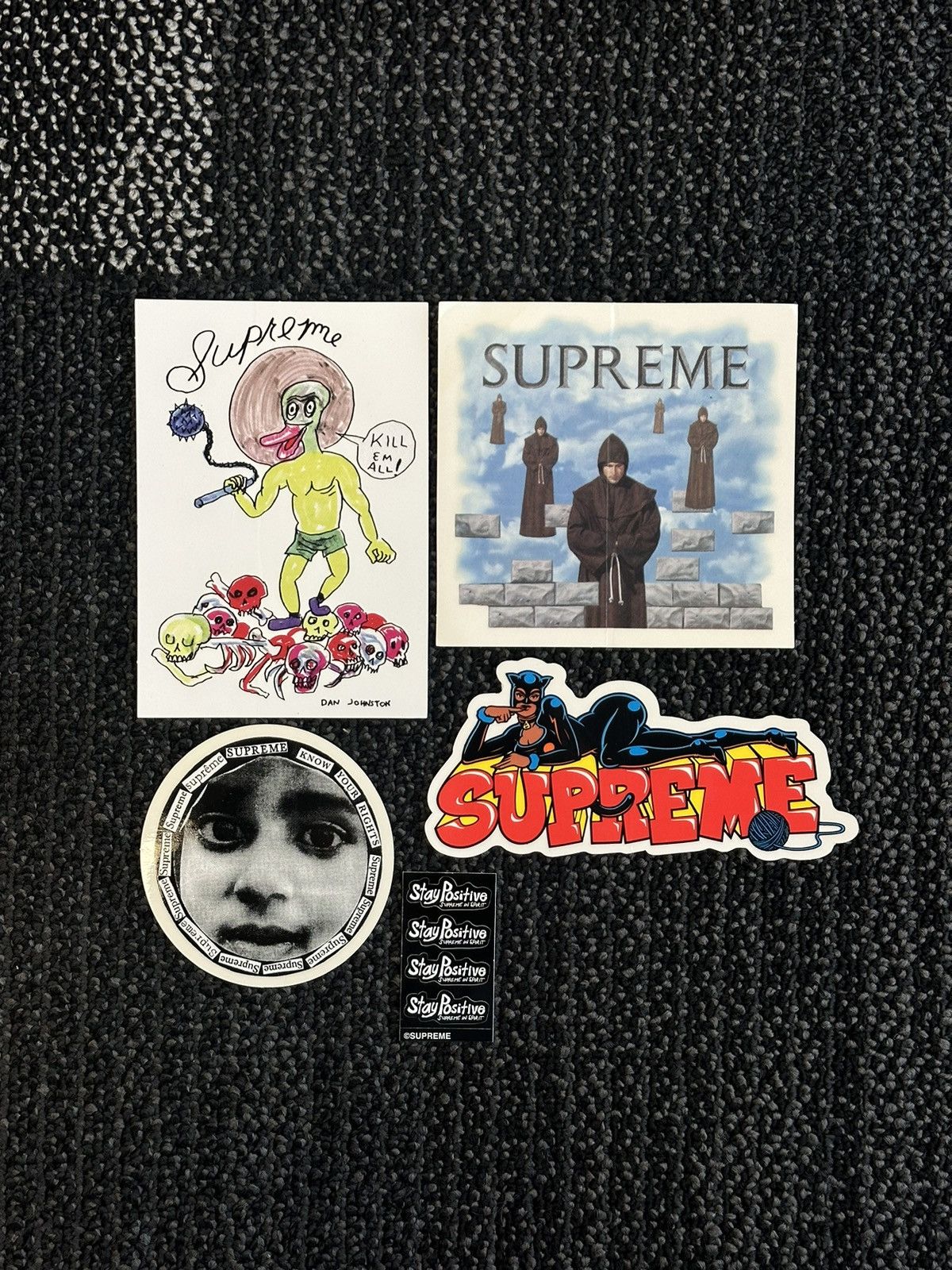 Supreme 5x Supreme Stickers Lot Size ONE SIZE - 1 Preview