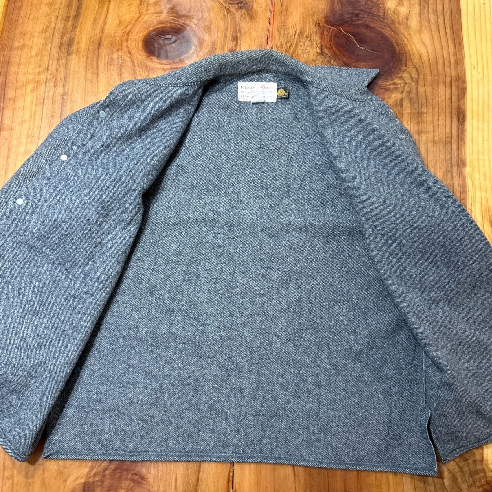 Filson VINTAGE Filson Mackinaw Jacket Mens XL Wool Snap Hunting Coat 95 Herringbone Size US XL / EU 56 / 4 - 6 Thumbnail