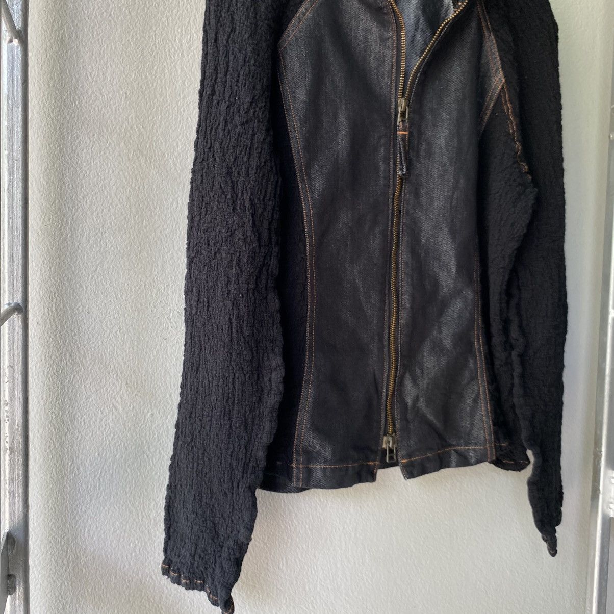 Issey Miyake Me Issey Miyake Denim Jacket Size ONE SIZE - 7 Thumbnail