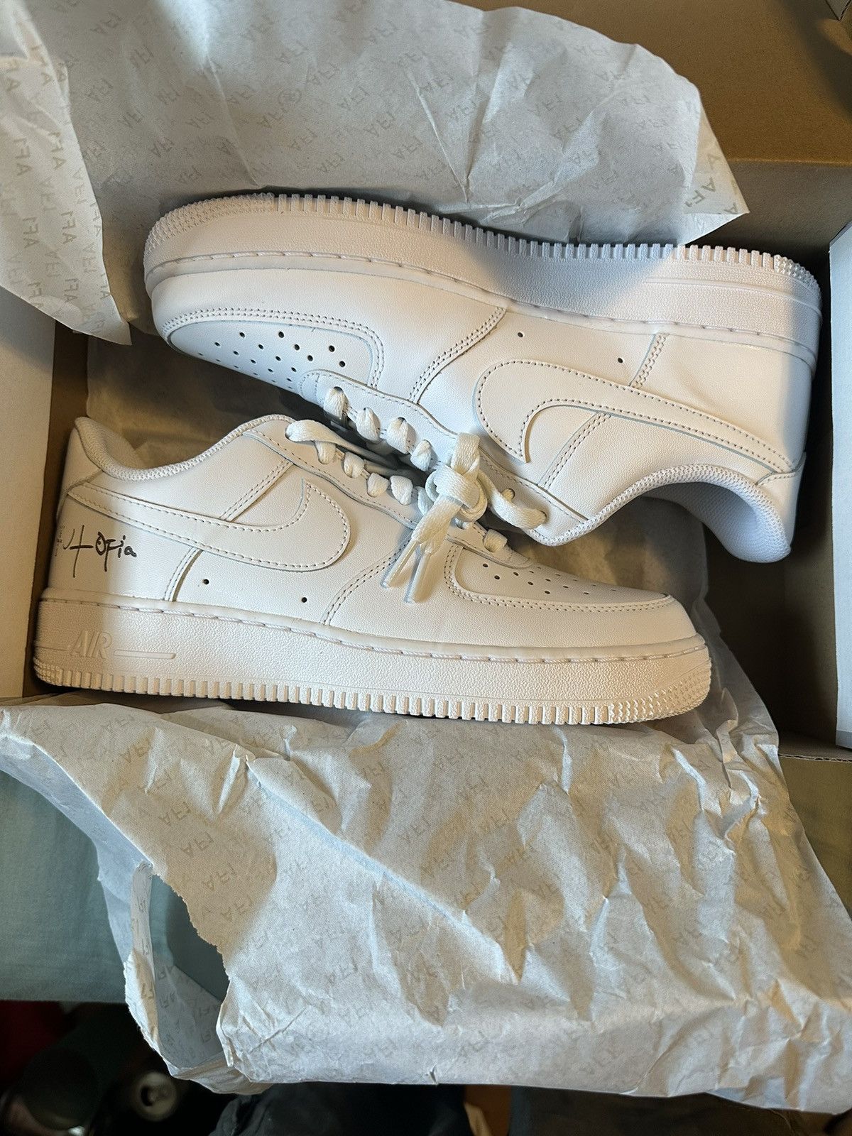 Nike × Travis Scott Travis Scott Utopia Air Force 1 Size US 9.5 / EU 42-43 - 1 Thumbnail