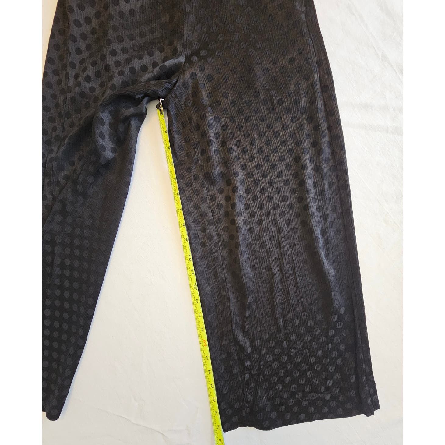 Madewell Madewell Dot Drapey Jacquard Huston Pull-On Crop Pants XS Size 26" / US 2 / IT 38 - 10 Thumbnail