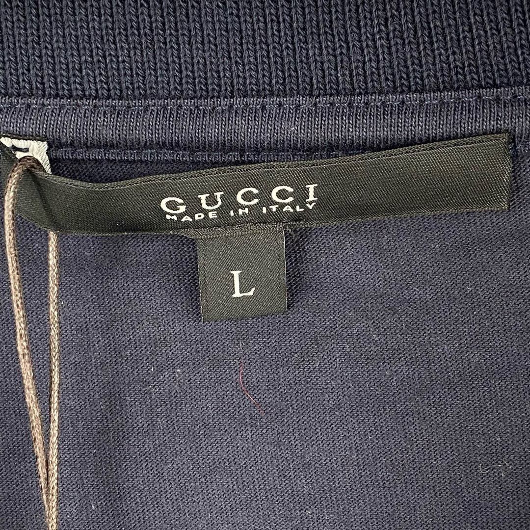 Gucci Gucci cuff red and black stripe back letter short sleeve. N Size US L / EU 52-54 / 3 - 4 Thumbnail