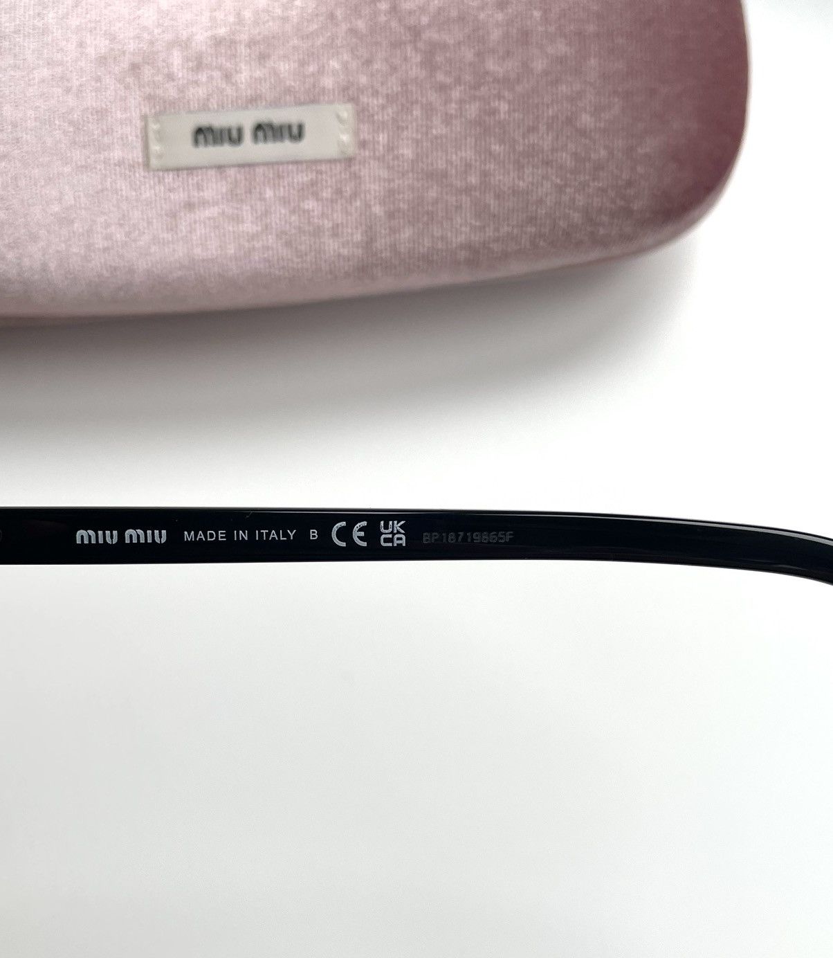 Miu Miu NEW Miu Miu sunglasses SMU 04ZS 1AB5S0 Size ONE SIZE - 15 Thumbnail