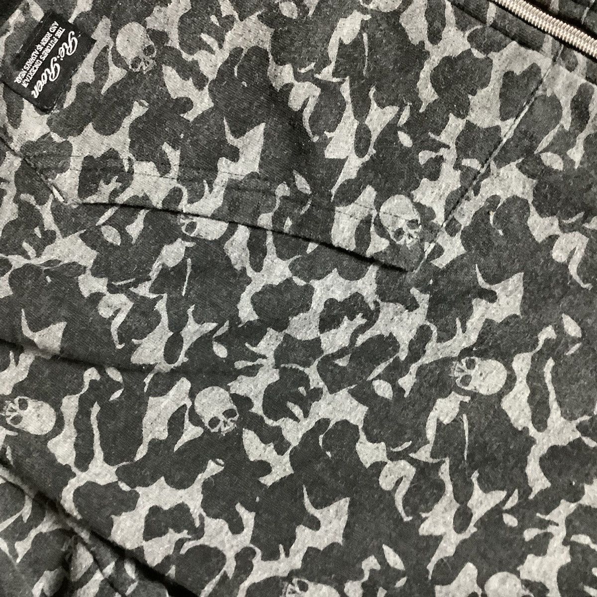 Roen Roen AOP Camo Skull Fur Hoodie Ifsixwasnine style Size US XL / EU 56 / 4 - 8 Thumbnail