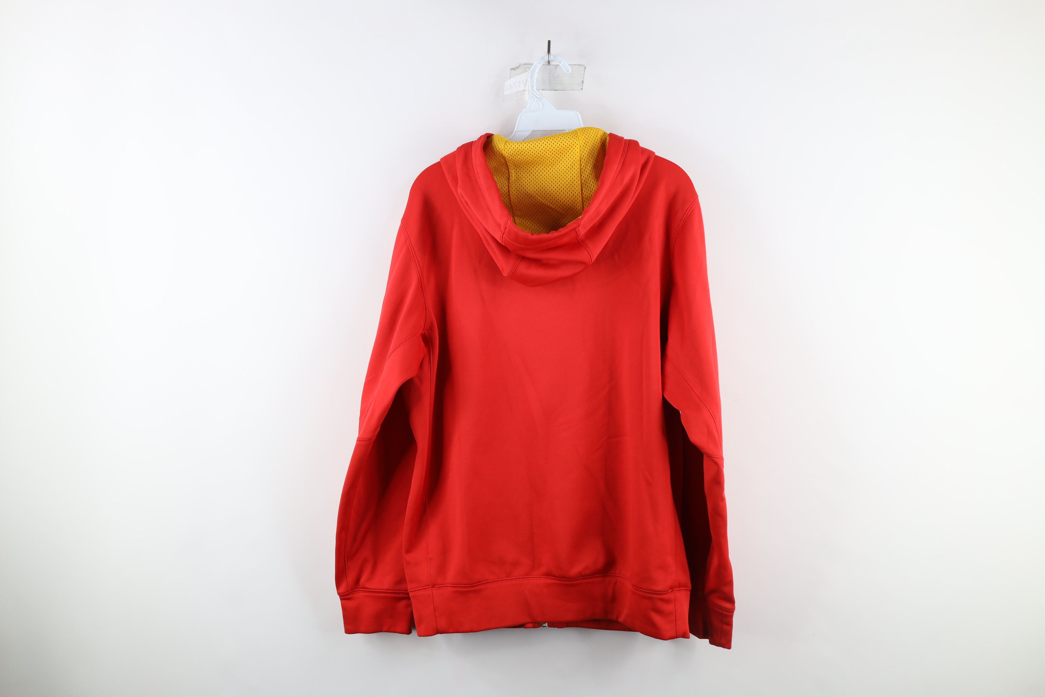 Nike Nike Therma Fit Distressed Full Zip Hoodie Sweatshirt Red Size US S / EU 44-46 / 1 - 14 Thumbnail