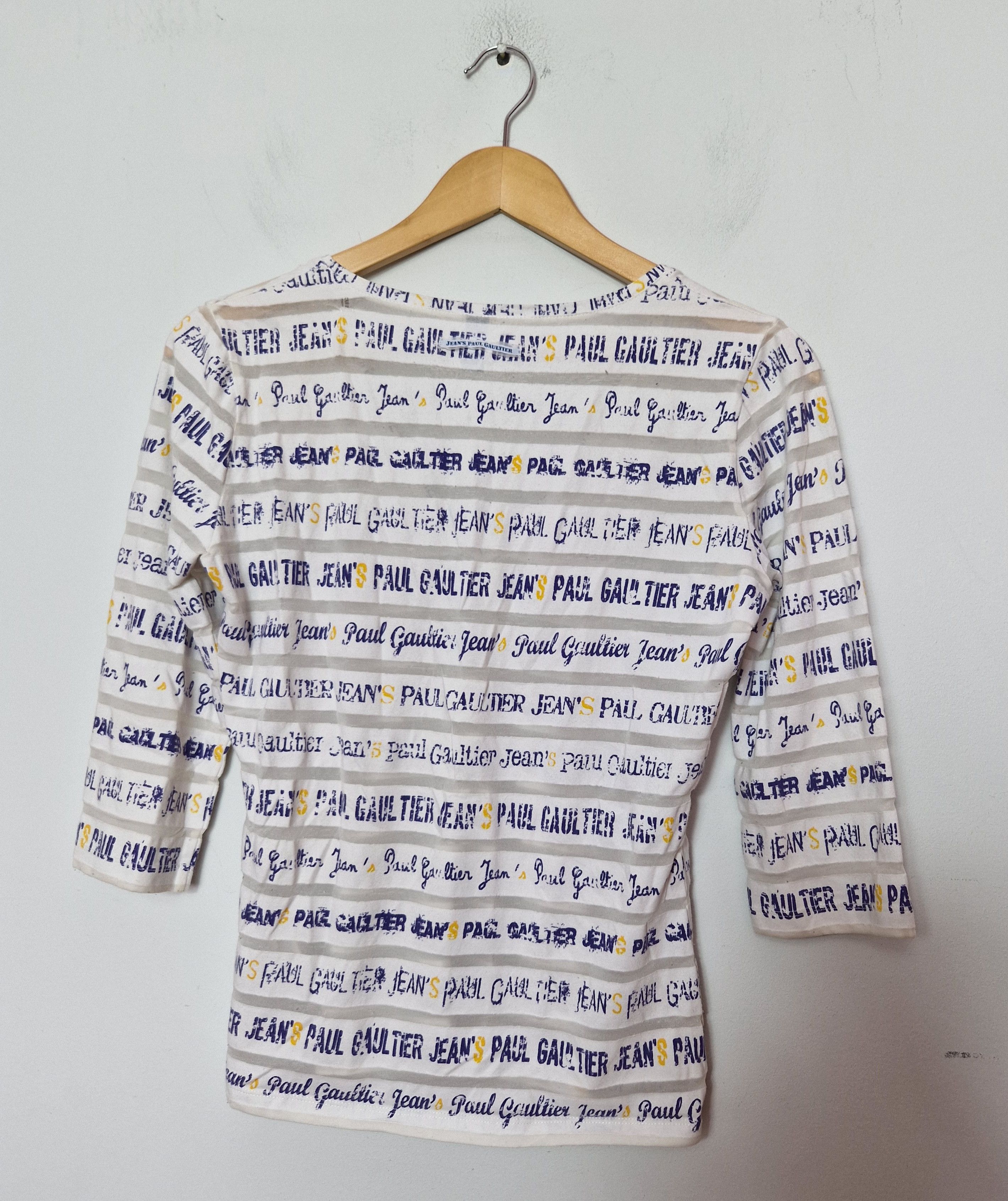 Jean Paul Gaultier Jean Paul Gaultier multilogo top Size M / US 6-8 / IT 42-44 - 3 Thumbnail
