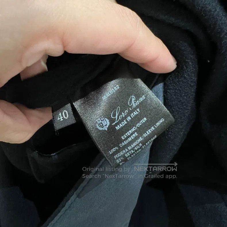 Loro Piana Loro Piana Vem633 Solid Color Double-Pocket Button Zip Lon Size XS / US 0-2 / IT 36-38 - 4 Thumbnail