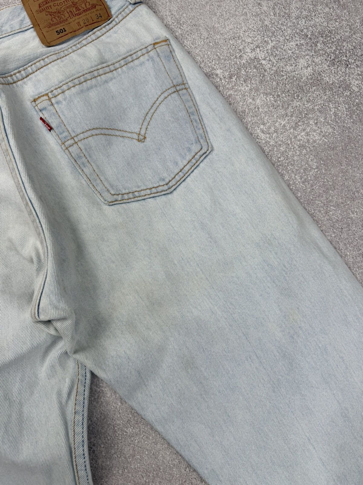 Levi's Vintage Levis Blue Denim Jeans Men’s Size 29x34 Size US 29 - 14 Thumbnail