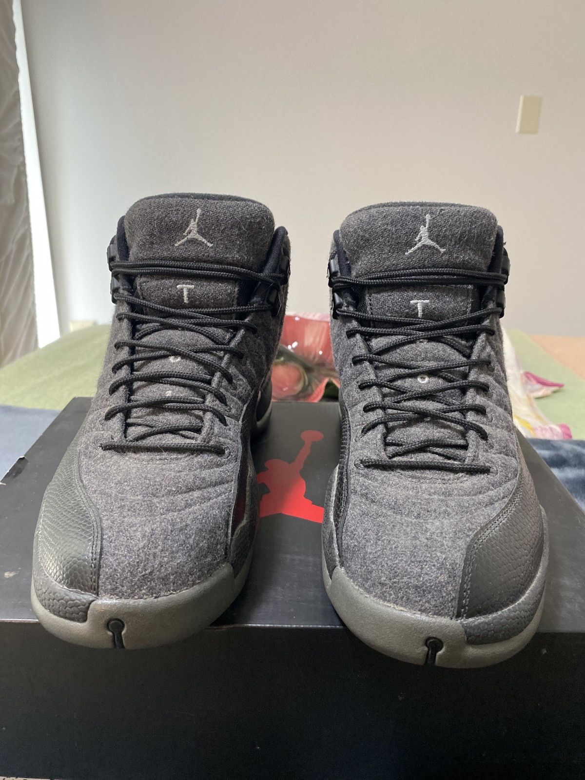 Jordan Brand × Vintage Air Jordan 12 Wool Size US 10 / EU 43 - 2 Thumbnail