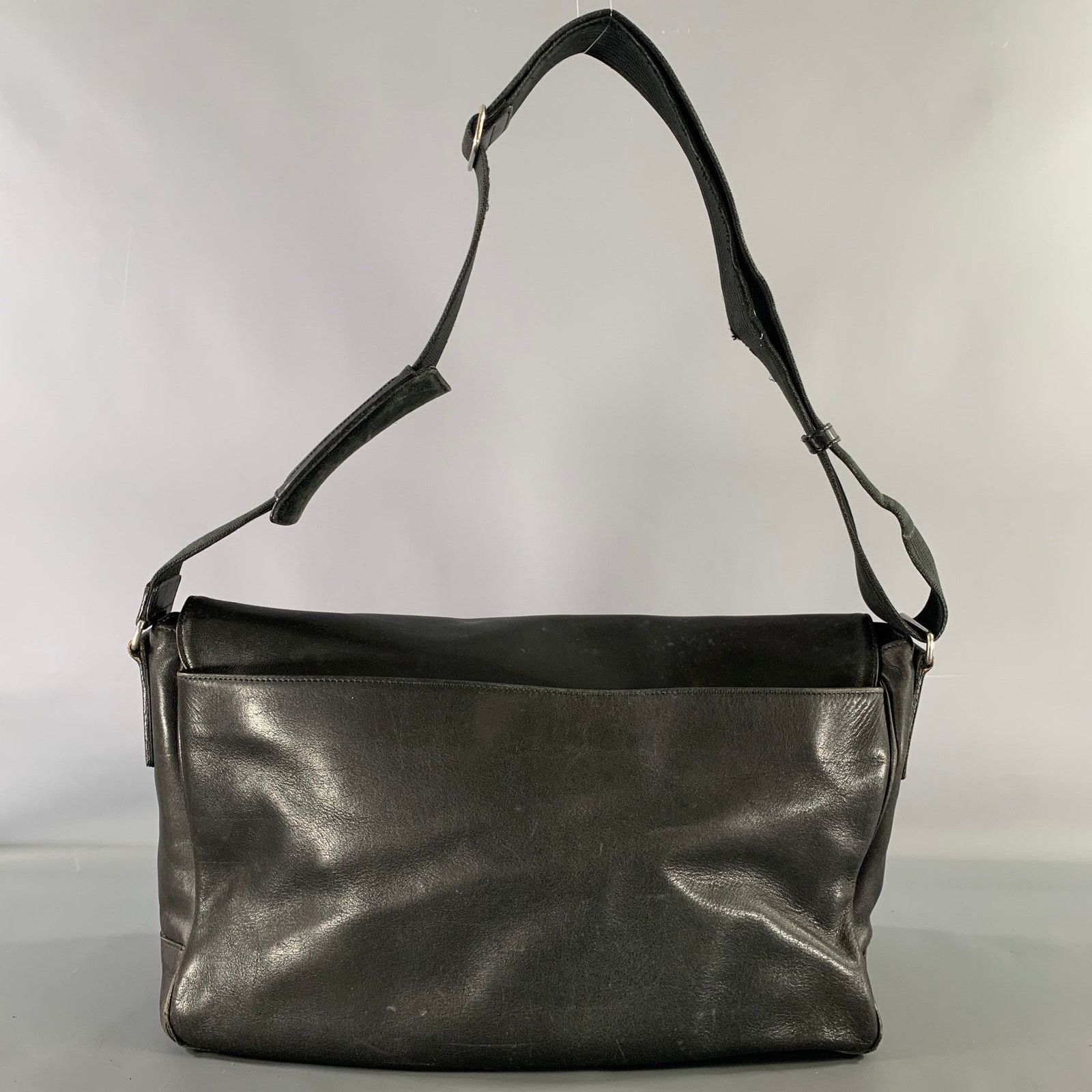 Coach COACH Black Cowhide Leather Messenger Bag Size ONE SIZE - 4 Thumbnail