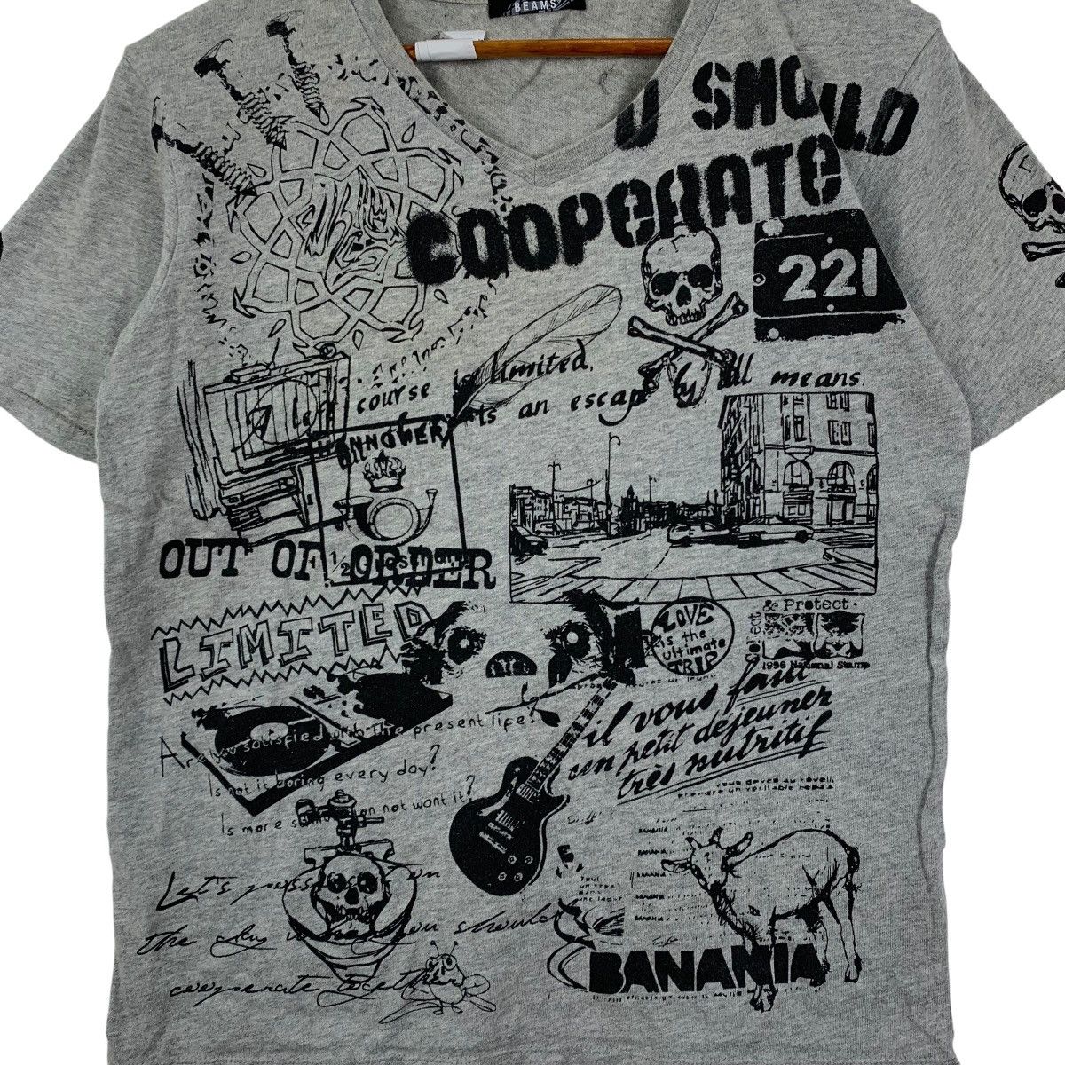Beams Japan BEAMS With A Smile Pop Art Japanese Brand Tshirt Size US M / EU 48-50 / 2 - 3 Thumbnail