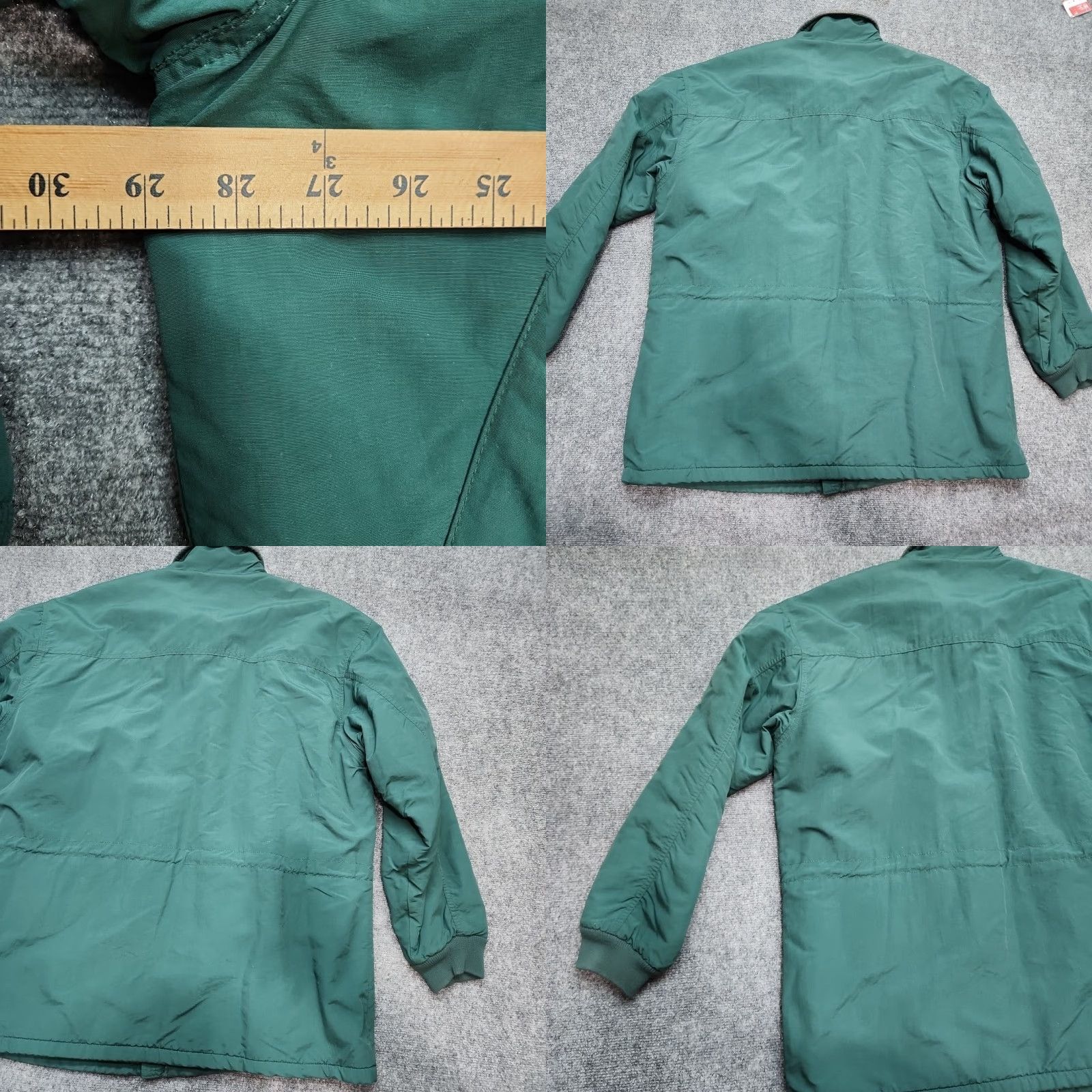 J.Crew VINTAGE J.CREW Field Jacket Men 2XL Green Full Zip Coat Fleece 90s Oarsman Regular Size US XXL / EU 58 / 5 - 9 Thumbnail