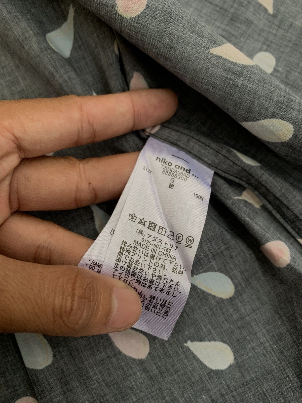 Tsumori Chisato TSUMORI CHISATO X NIKO AND PATTERN SHIRT Size US M / EU 48-50 / 2 - 4 Thumbnail