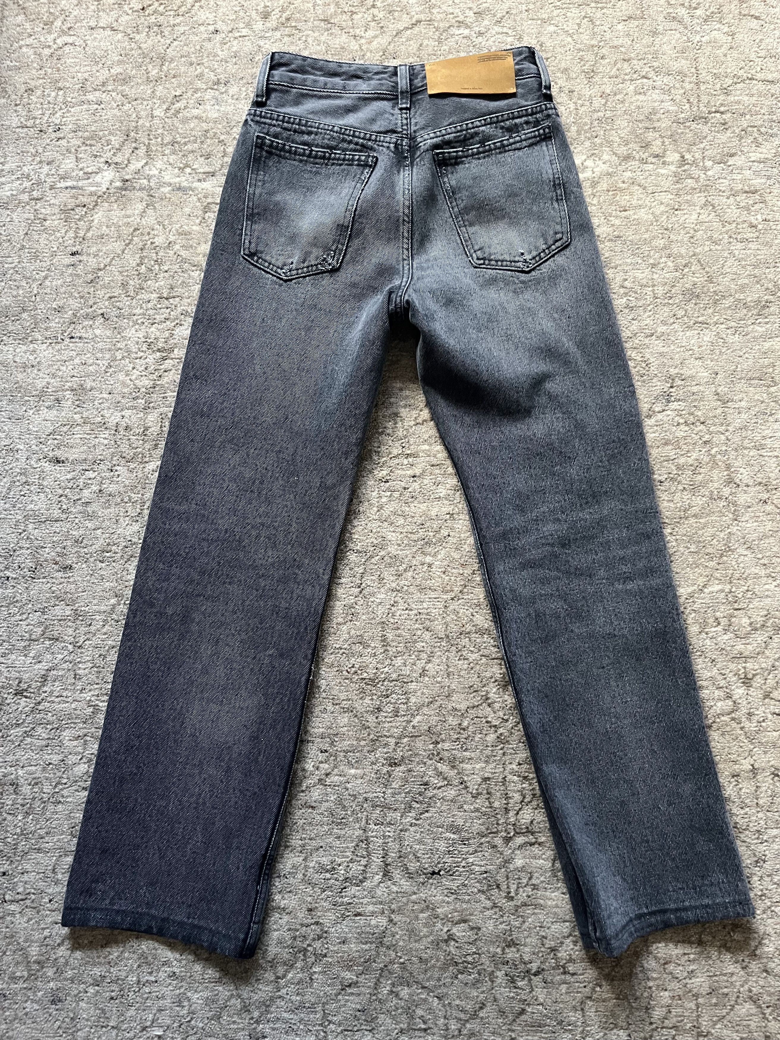 Off-White Faded black denim Size 26" / US 2 / IT 38 - 2 Thumbnail
