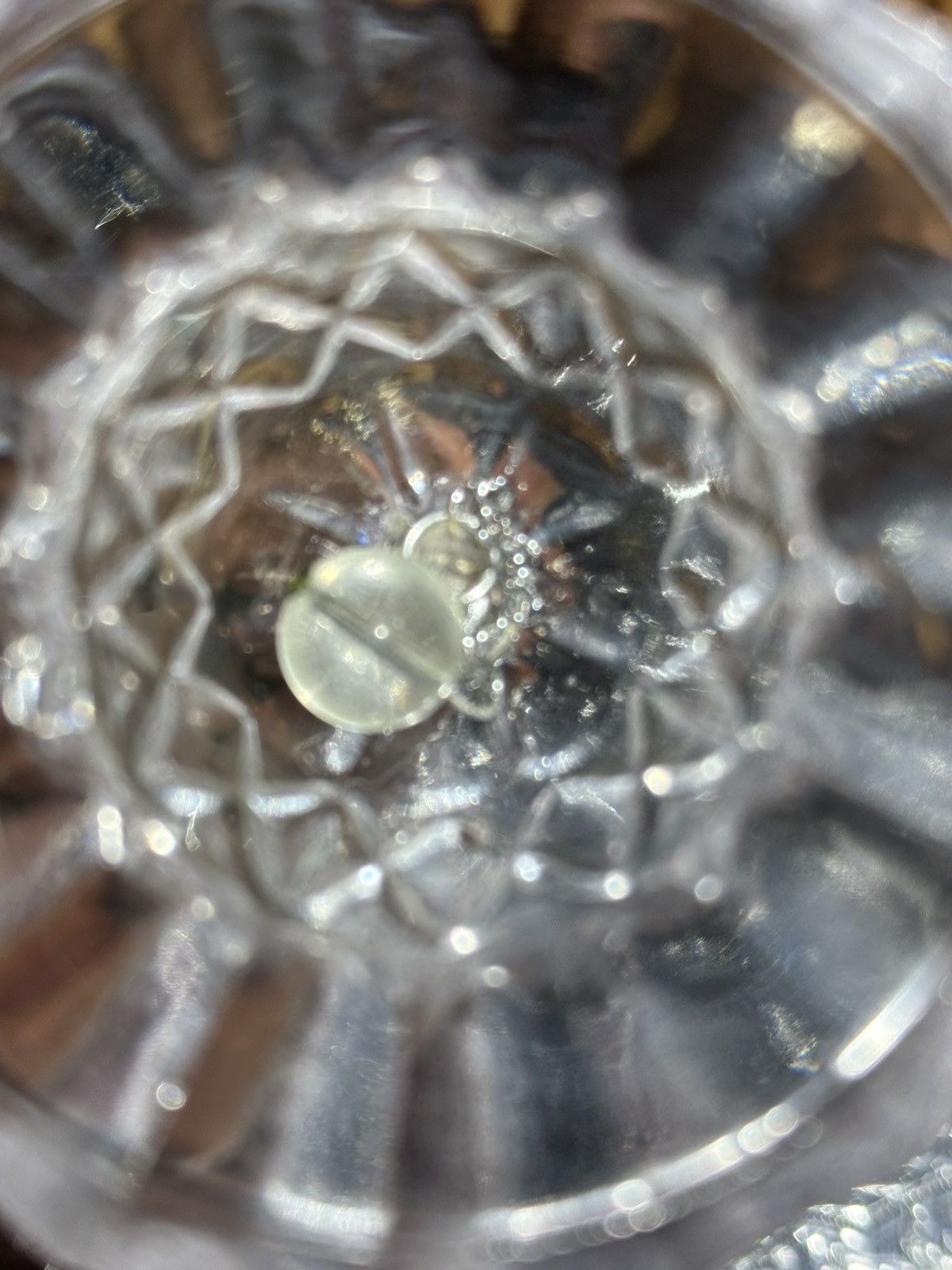 Other Vintage Elegant Clear Glass Bell Size ONE SIZE - 6 Thumbnail