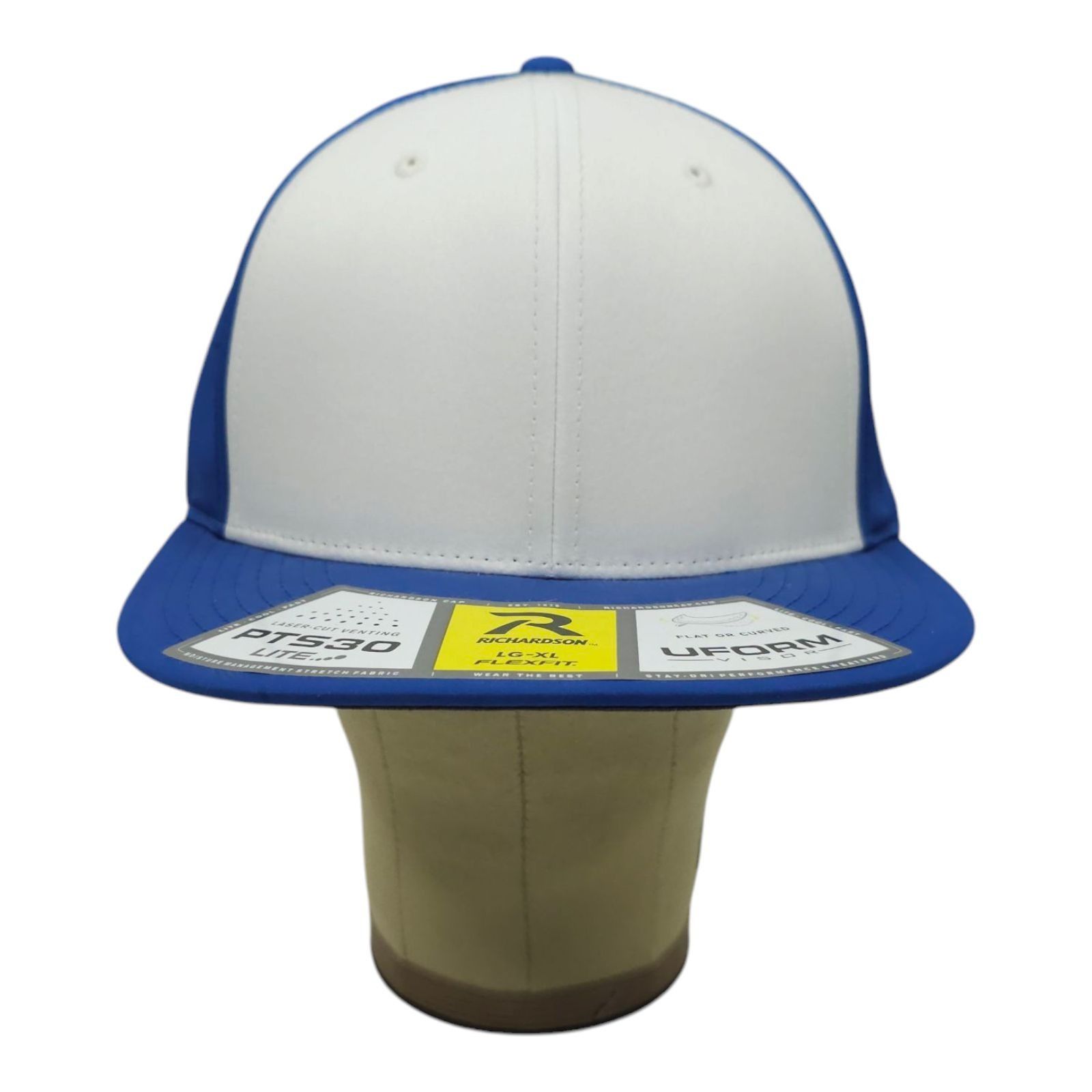Richardson Richardson PTS30 Uform Visor Flexfit L/XL Vent Back Cap Hat Size ONE SIZE - 8 Thumbnail