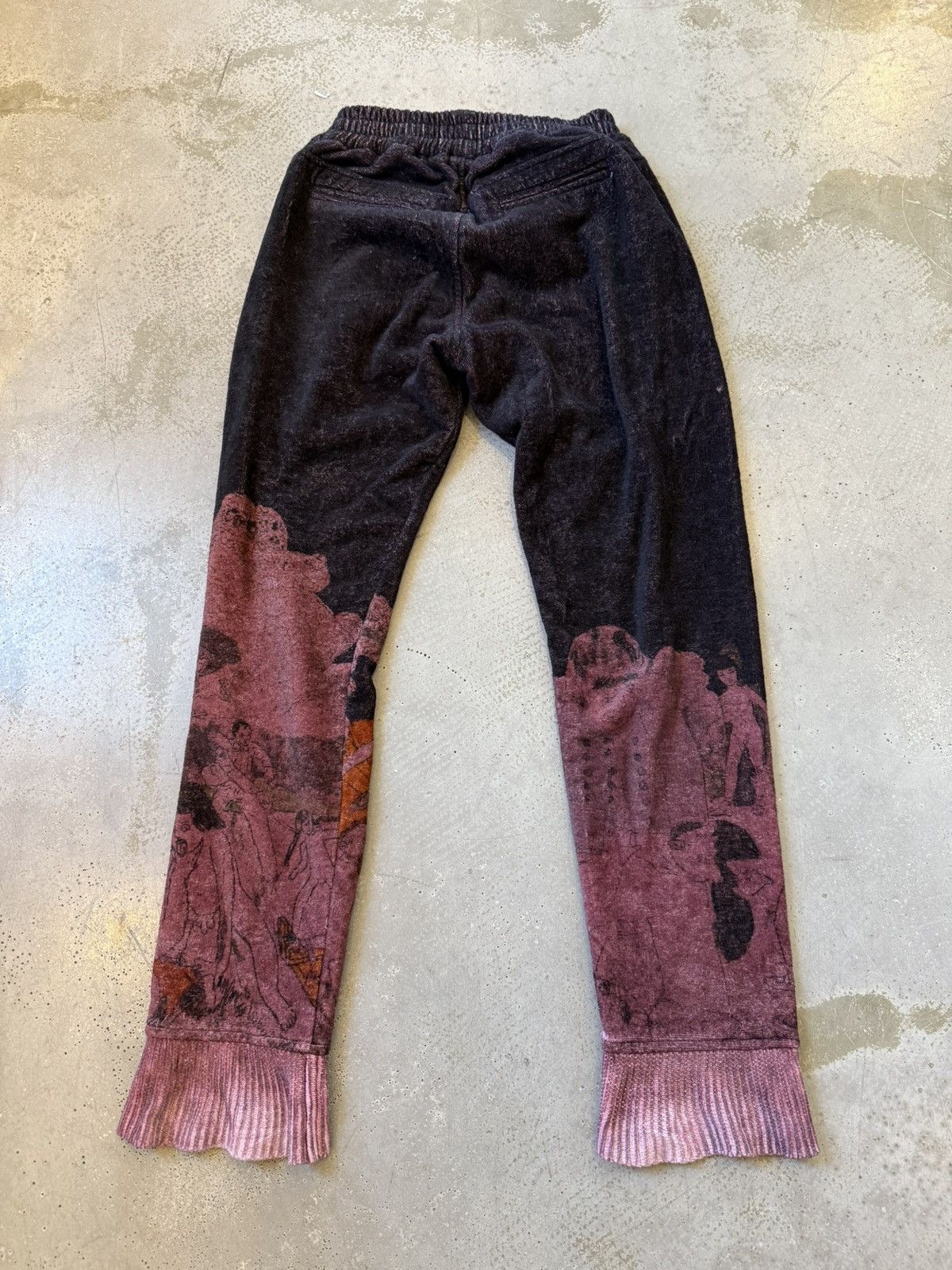 Enfants Riches Deprimes ERD DARGER VELOUR RUNWAY SWEATPANTS Size US 32 / EU 48 - 2 Thumbnail