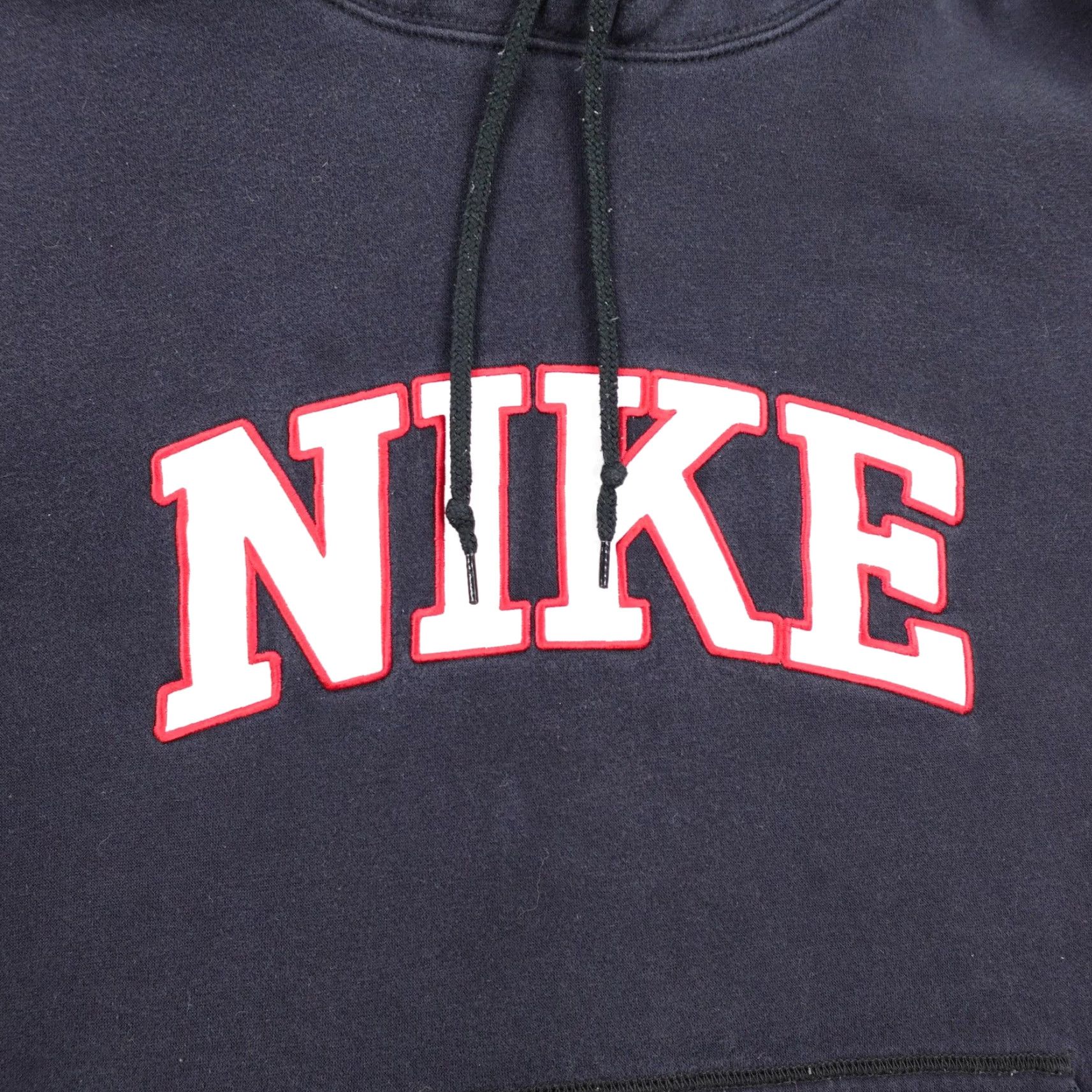 Nike VINTAGE Nike Hoodie Mens XL Black The Athletic Dept Pullover Sweatshirt Spell Out Fleece Size US XL / EU 56 / 4 - 2 Thumbnail