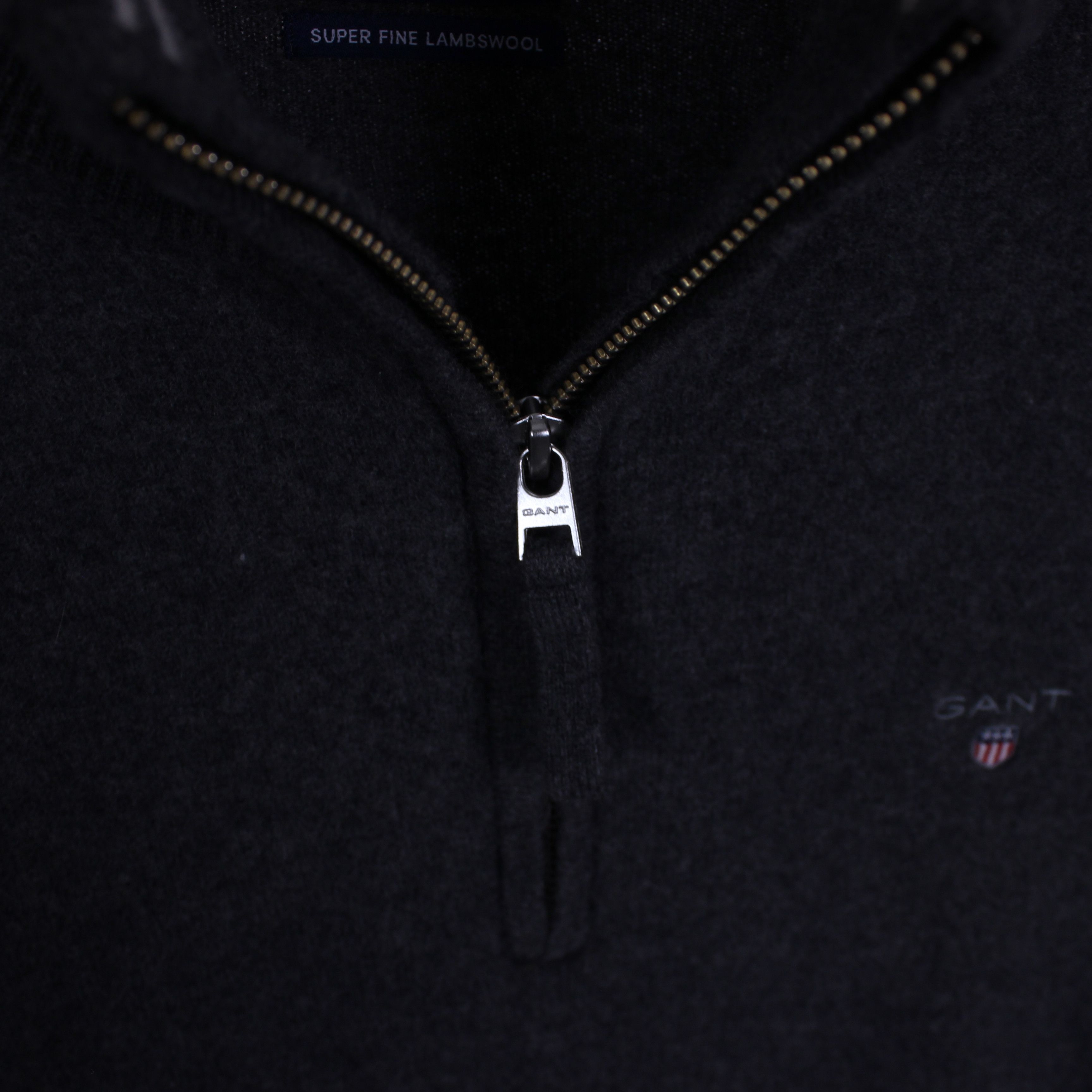 Gant Gant jumper 3/4 zip sweater pure wool cashmere M L Size US L / EU 52-54 / 3 - 4 Thumbnail