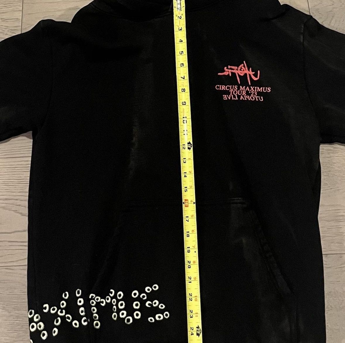 Travis Scott RARE Travis Scott Circus Maximus Utopia Staff Hoodie size L Size US XL / EU 56 / 4 - 3 Thumbnail