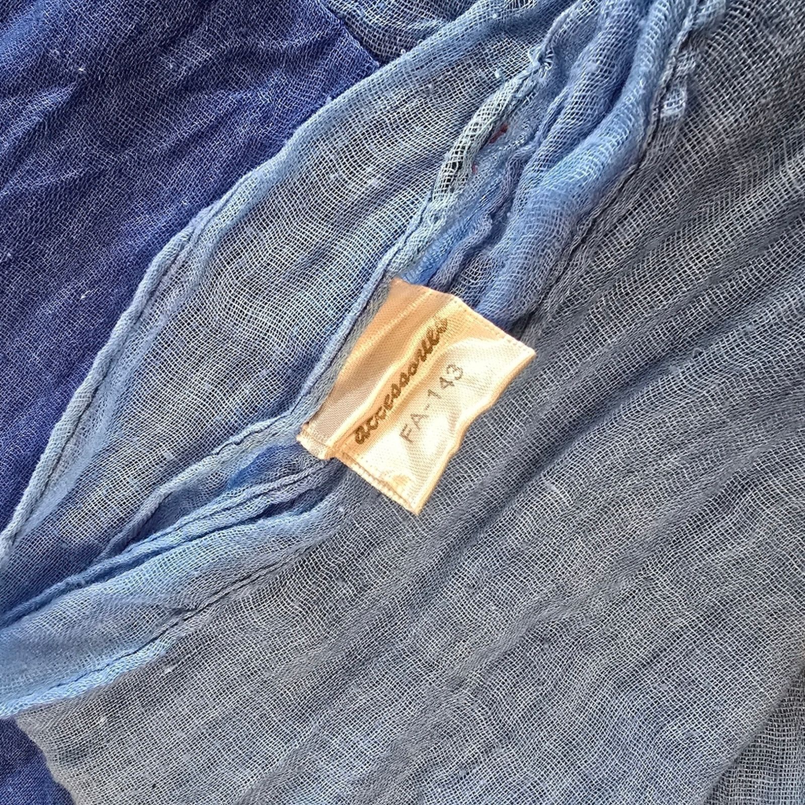 Other Blue Ombre | ACCESSORIES | Scarf Size ONE SIZE - 3 Thumbnail