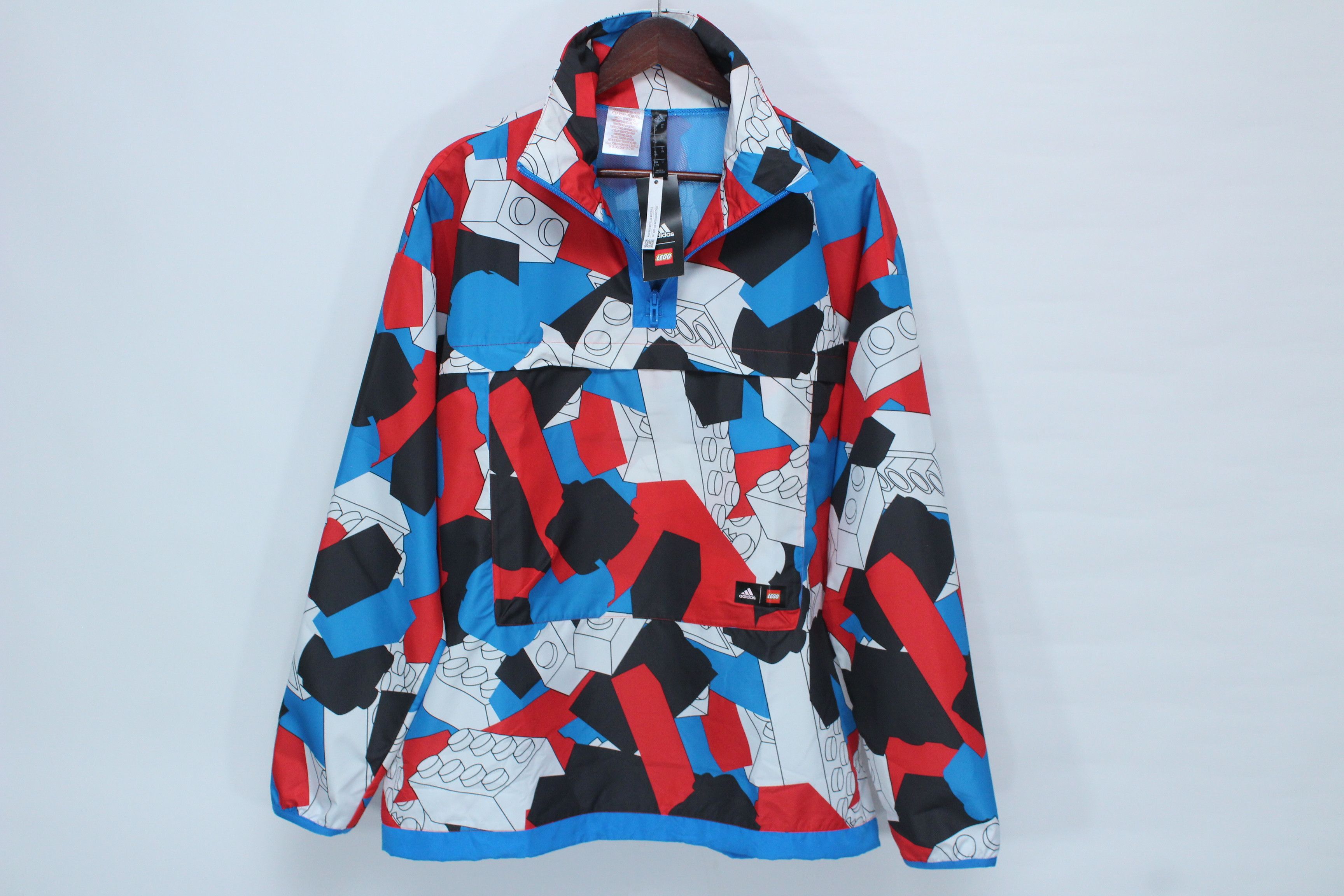 Adidas Adidas x LEGO Training Windbreaker Anorak Jacket Size US M / EU 48-50 / 2 - 1 Thumbnail