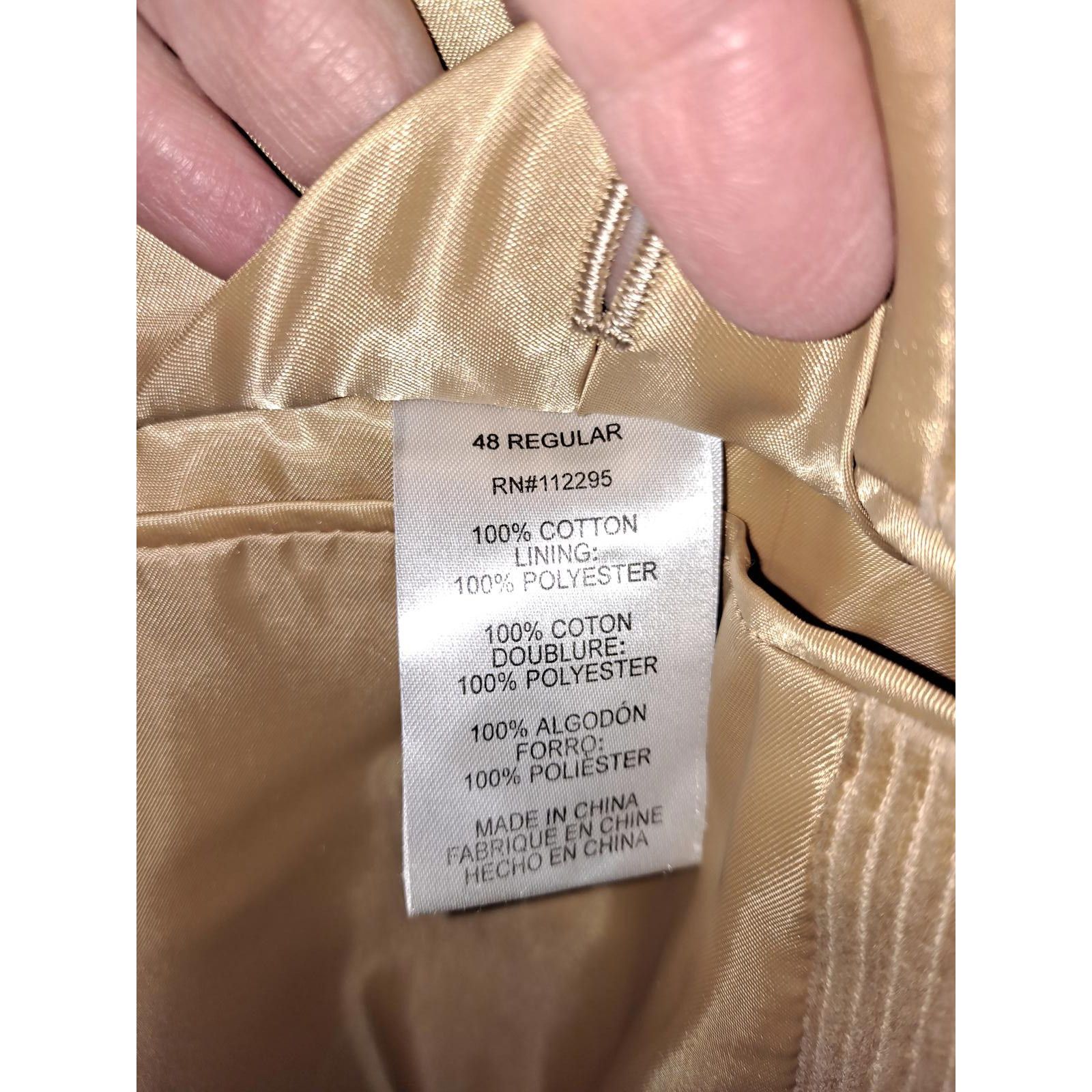 Other Woolrich Tan Corduroy 2 Button Blazer Size 48R Size 48R - 5 Thumbnail
