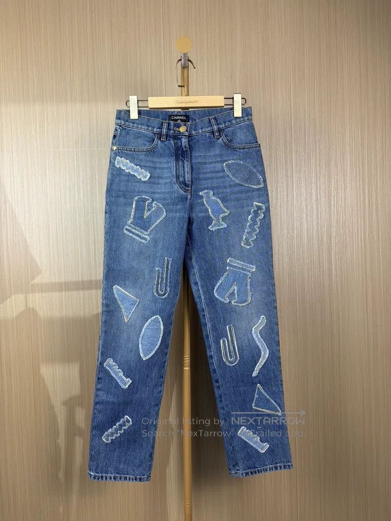 Chanel Chanel Egyptian series jeans Size 42" / US 20 - 1 Thumbnail