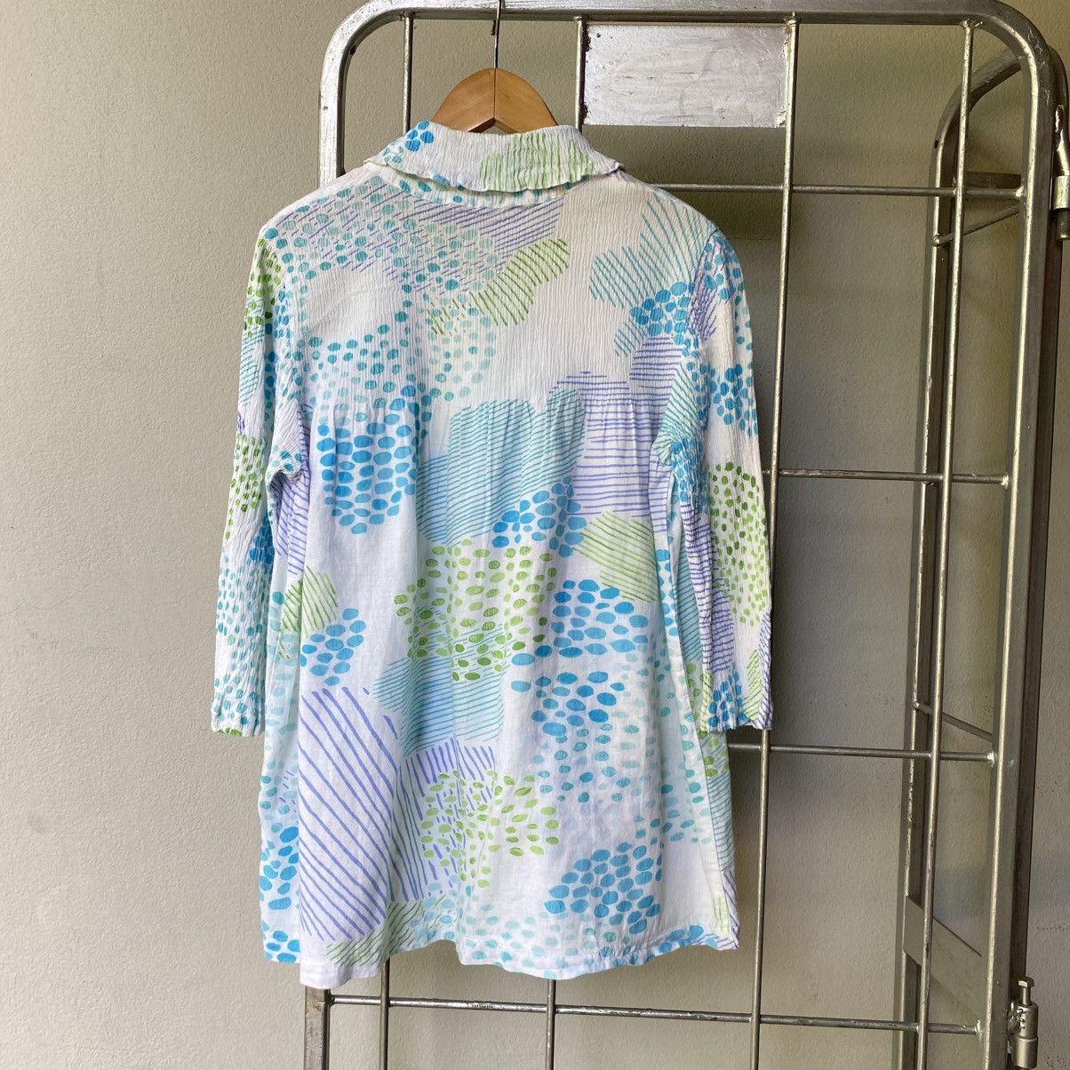 Tsumori Chisato Tsumori Chisato Meadow Bloom Pleated Shirt Size XS / US 0-2 / IT 36-38 - 2 Thumbnail