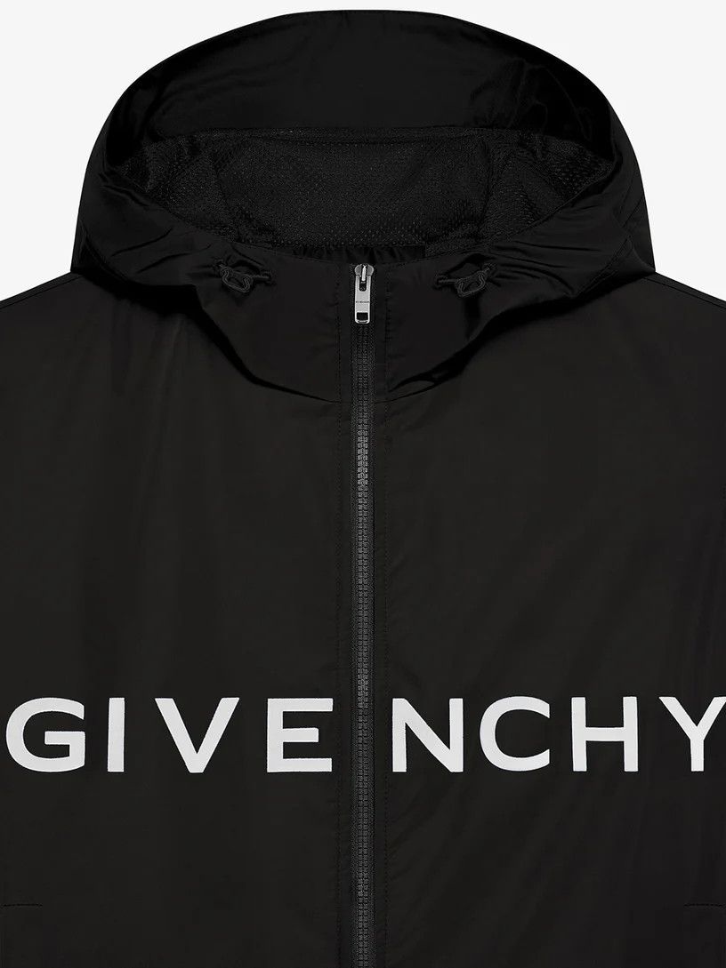 Givenchy o1srvl11e0725 Windbreaker in Technical Fabric in Black Size US M / EU 48-50 / 2 - 5 Thumbnail