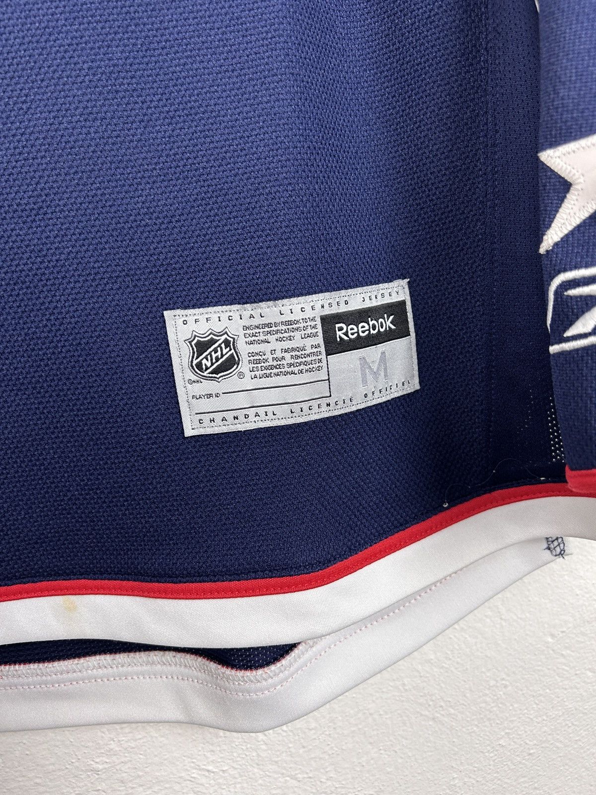 NHL Vintage Reebok #6 Stralman Columbus Blue Jackets Jersey Size US M / EU 48-50 / 2 - 7 Thumbnail