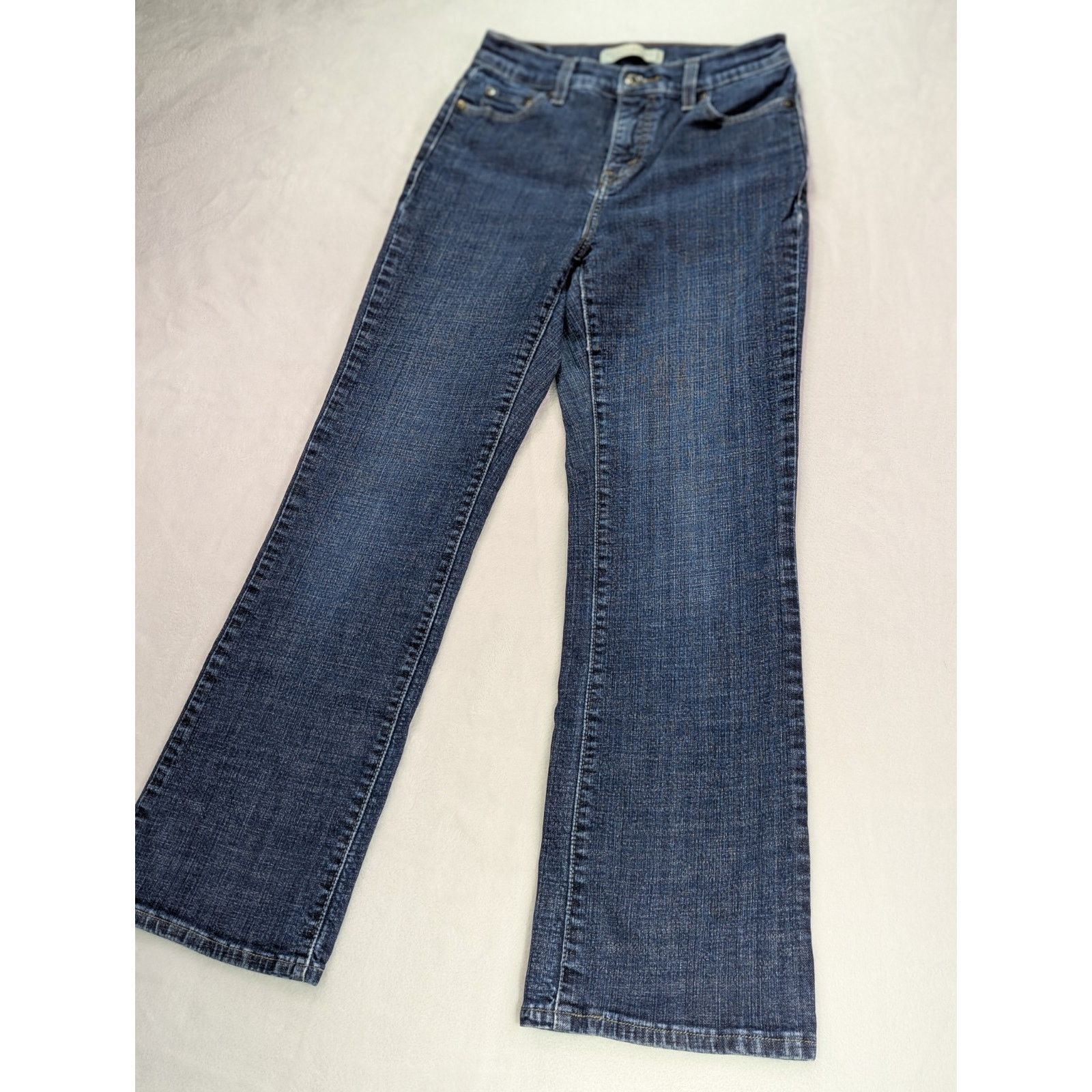 Levi's 512 Bootcut Jeans Sz 6 S/C (Short/Curvy) Perfectly Slimming Size 28" / US 6 / IT 42 - 3 Thumbnail
