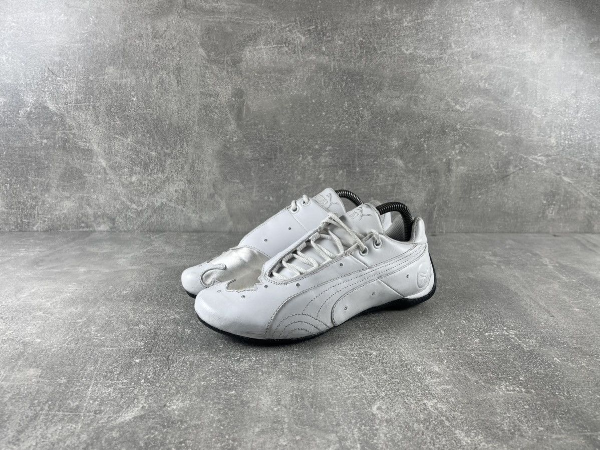 Puma Puma Vintage Y2K Leather Motorsport Racing Shoes White EU 38 Size US 7.5 / IT 37.5 - 1 Thumbnail
