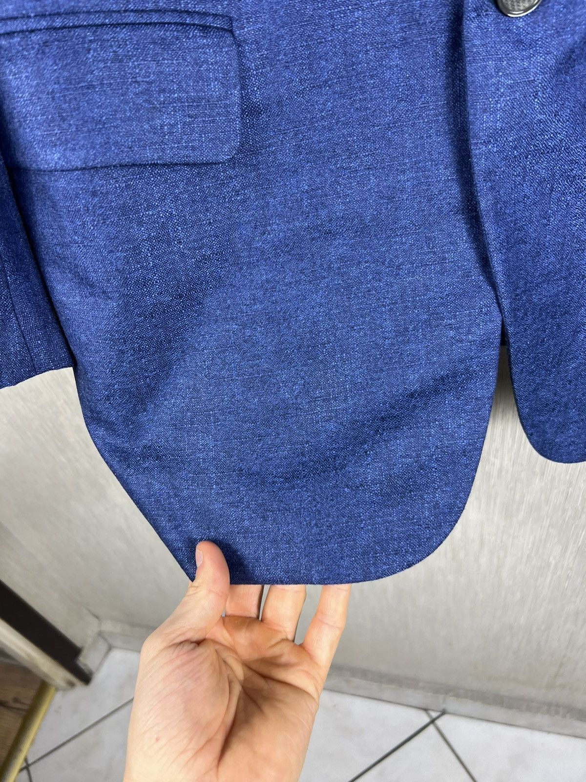 Canali Canali cashmere silk italian exclusive blazer luxury jacket Size US L / EU 52-54 / 3 - 8 Thumbnail