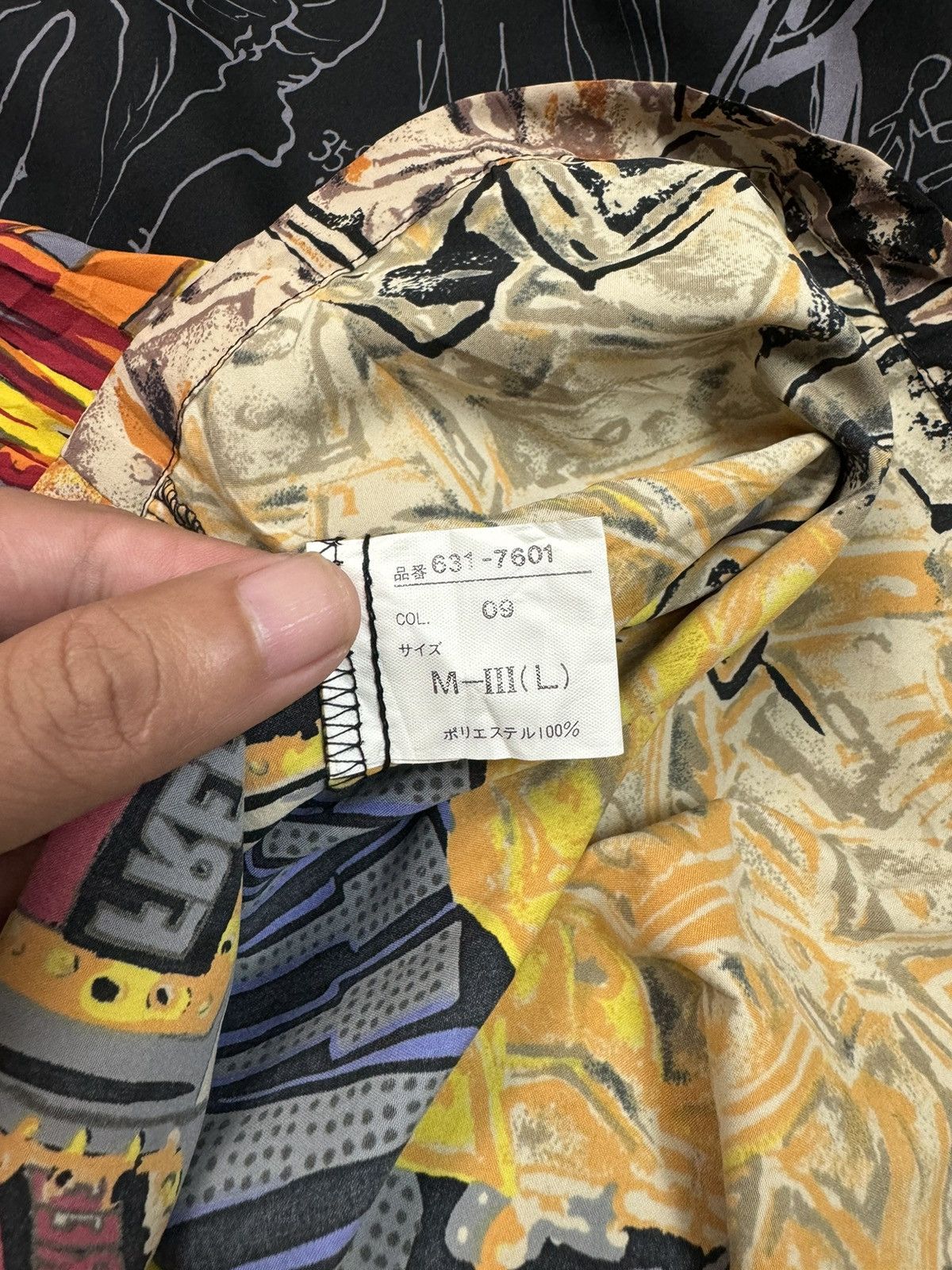 Kansai Yamamoto Kansaiman Yamamoto Button Up Shirt Vintage 90s Size US M / EU 48-50 / 2 - 8 Thumbnail