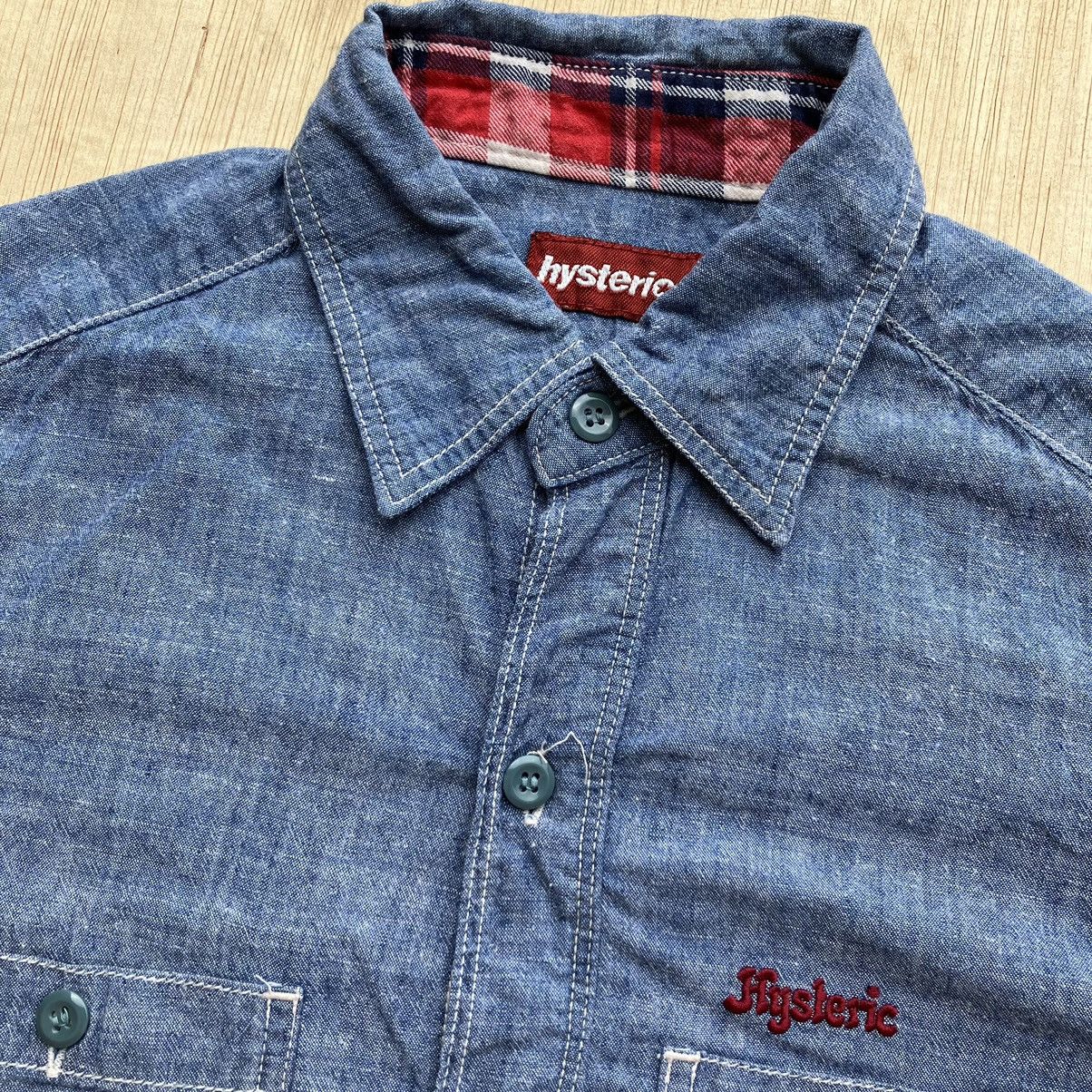 Hysteric Glamour × Japanese Brand HYSTERIC GLAMOUR DENIM SHIRT Size M / US 6-8 / IT 42-44 - 2 Thumbnail