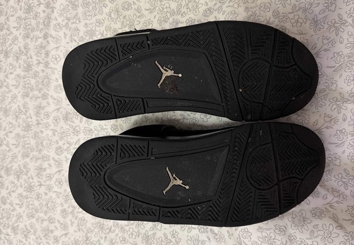 Nike black cat jordan 4 Size US 6 / EU 39 - 6 Thumbnail