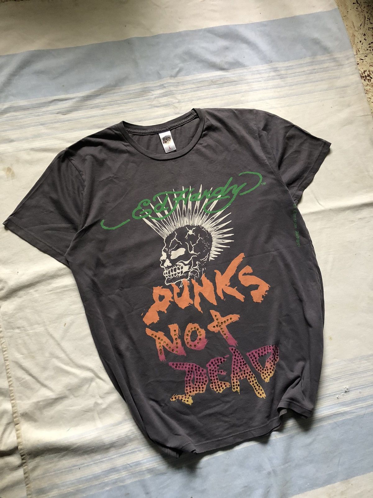 Ed Hardy Ed Hardy x Vintage x T-Shirt Size US L / EU 52-54 / 3 - 2 Thumbnail