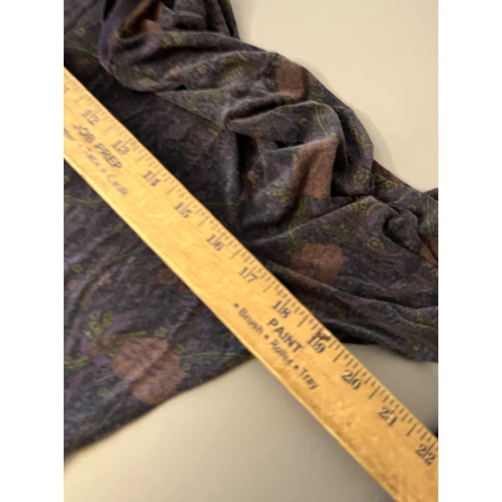 Eddie Bauer Eddie Bauer Long Sleeve Womens L Purple Floral with Velvety Trim"} Size L / US 10 / IT 46 - 5 Thumbnail
