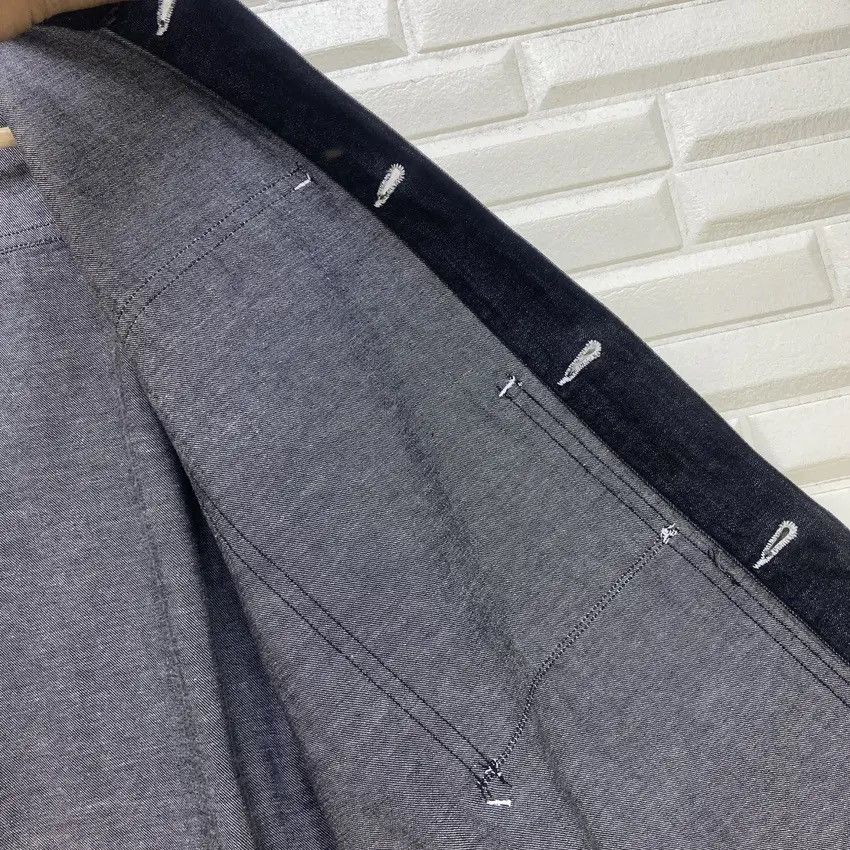 Issey Miyake Issey Miyake Soft Denim Loose Workwear Worker Style Jacket Size US M / EU 48-50 / 2 - 18 Thumbnail