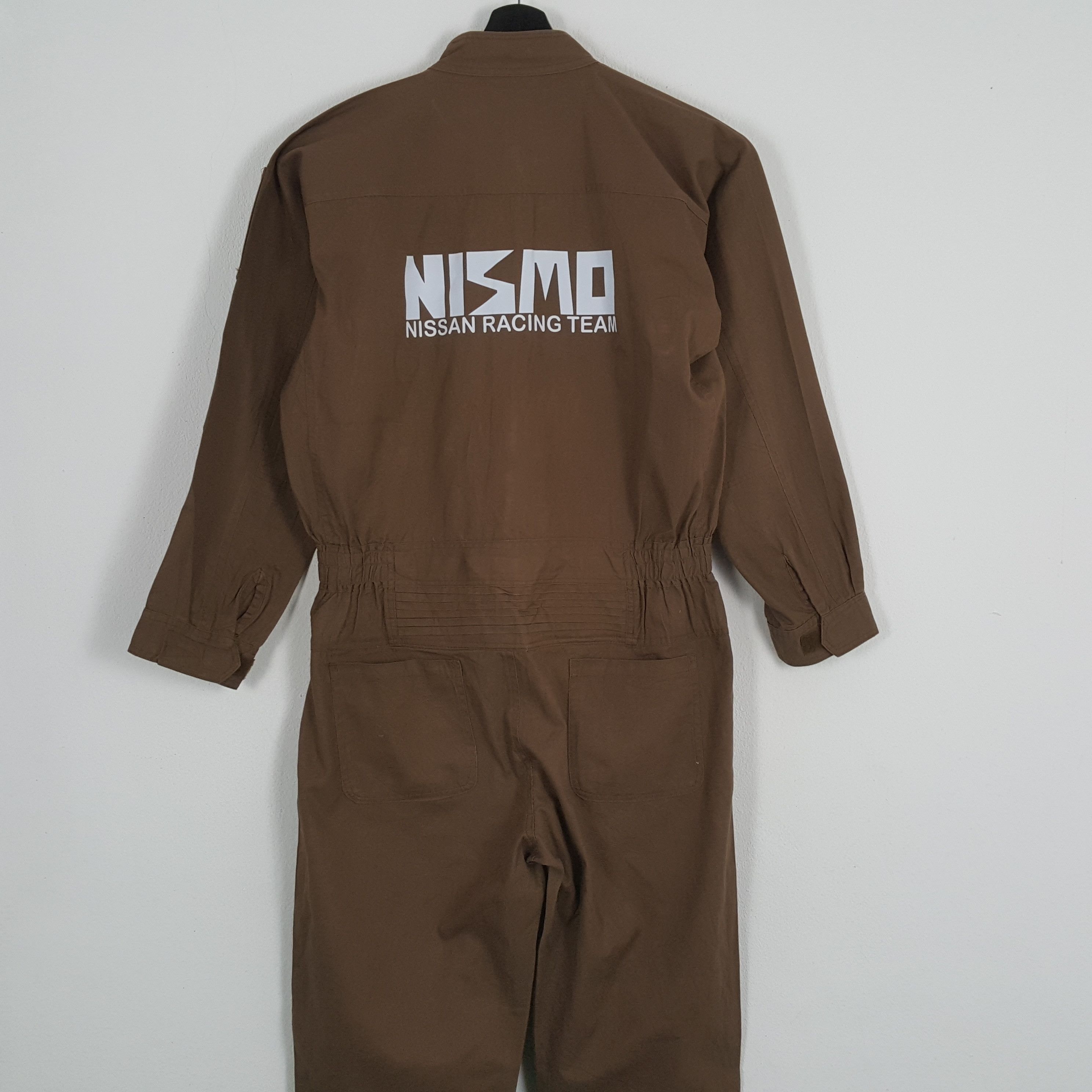 Vintage NISMO NISSAN RACING TEAM Motorsports Custom Coverall Jacket Size US L / EU 52-54 / 3 - 2 Thumbnail